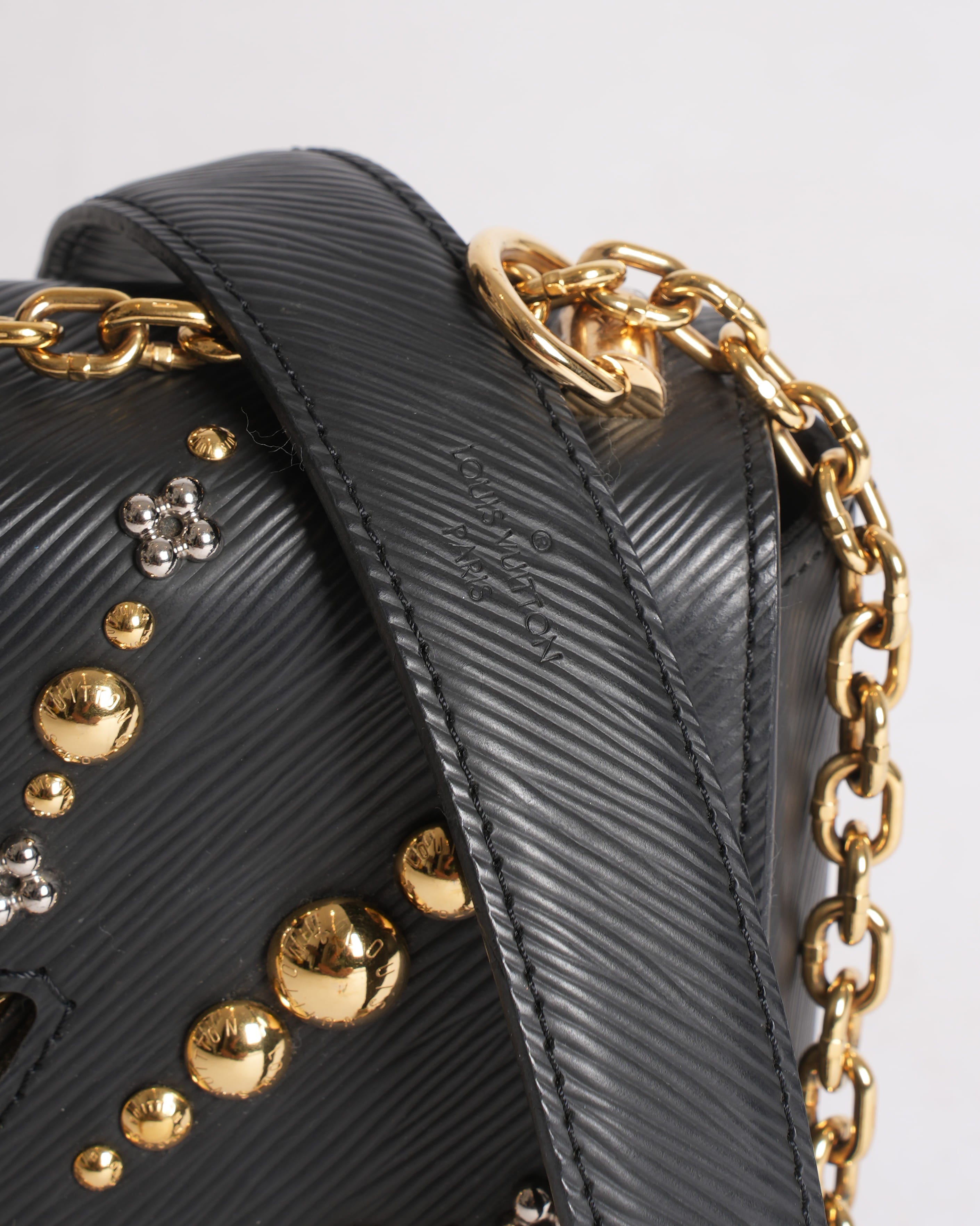 Louis Vuitton Twist Handbag in Studded Epi Leather