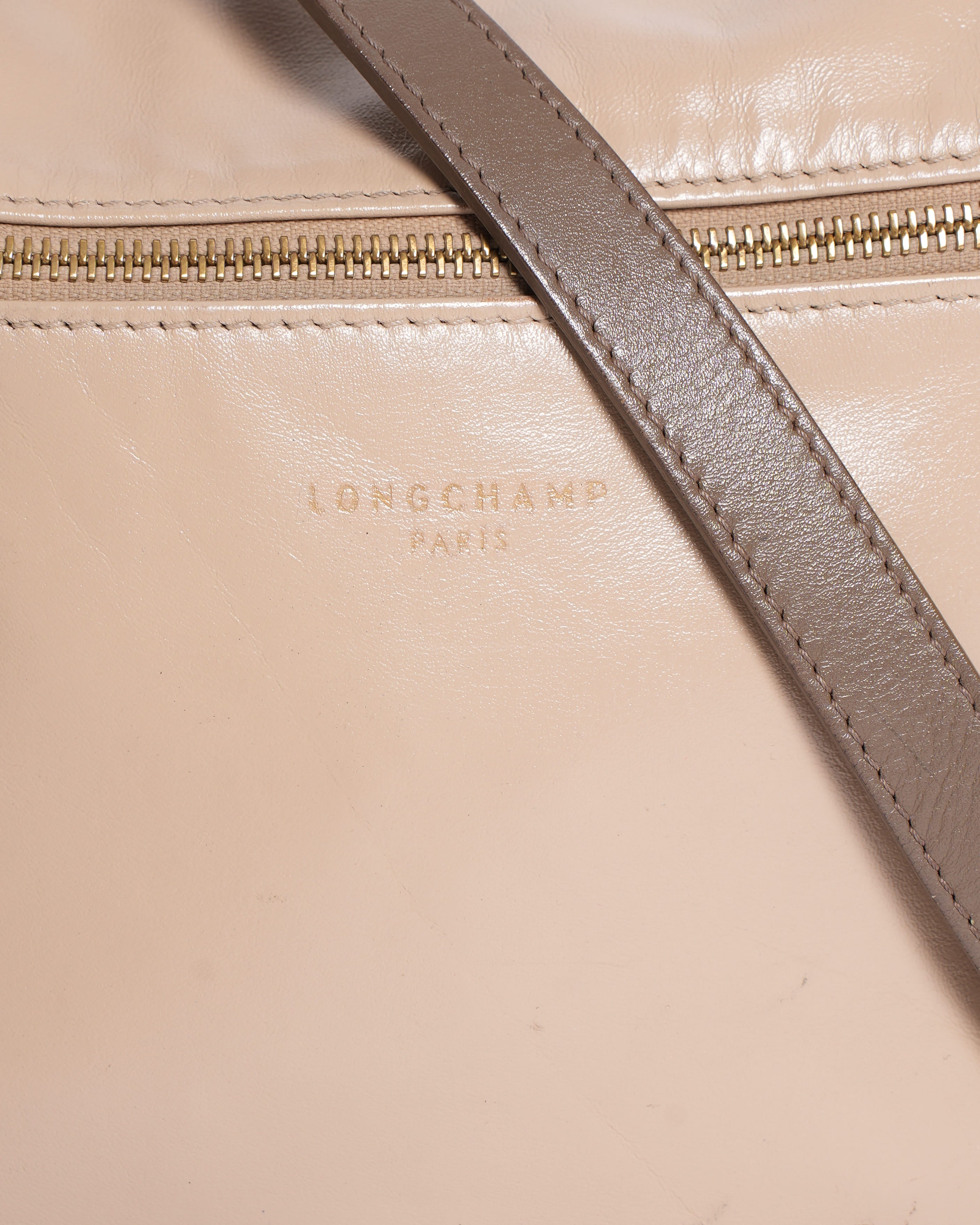 Longchamp Beige Sling Bag