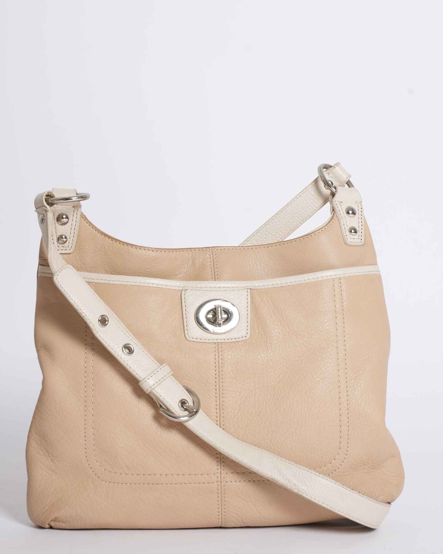 Coach Beige Crossbody Bag