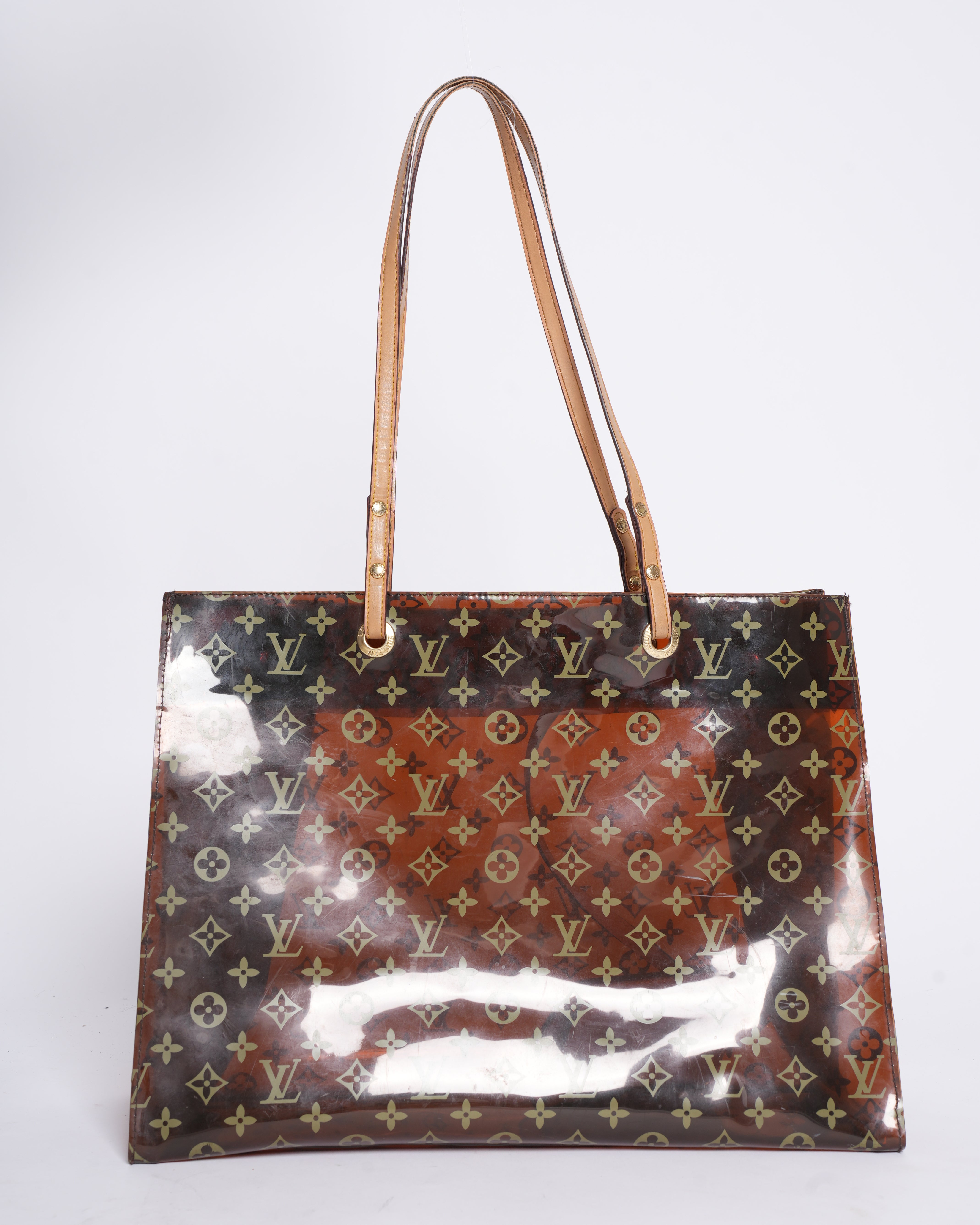 Louis Vuitton Monogram Vinyl Ambre Sac Cabas GM Tote (2000s)