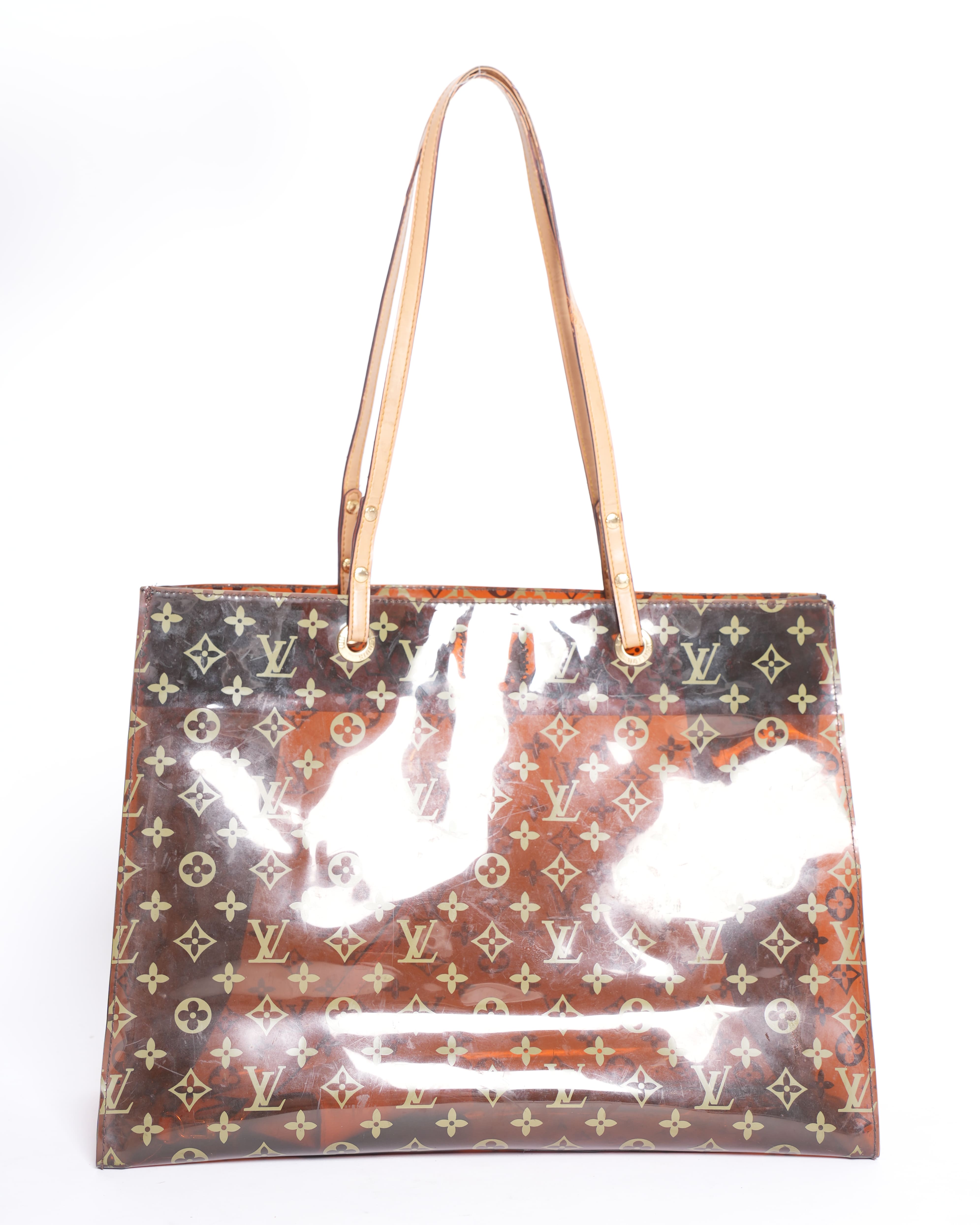 Louis Vuitton Monogram Vinyl Ambre Sac Cabas GM Tote (2000s)