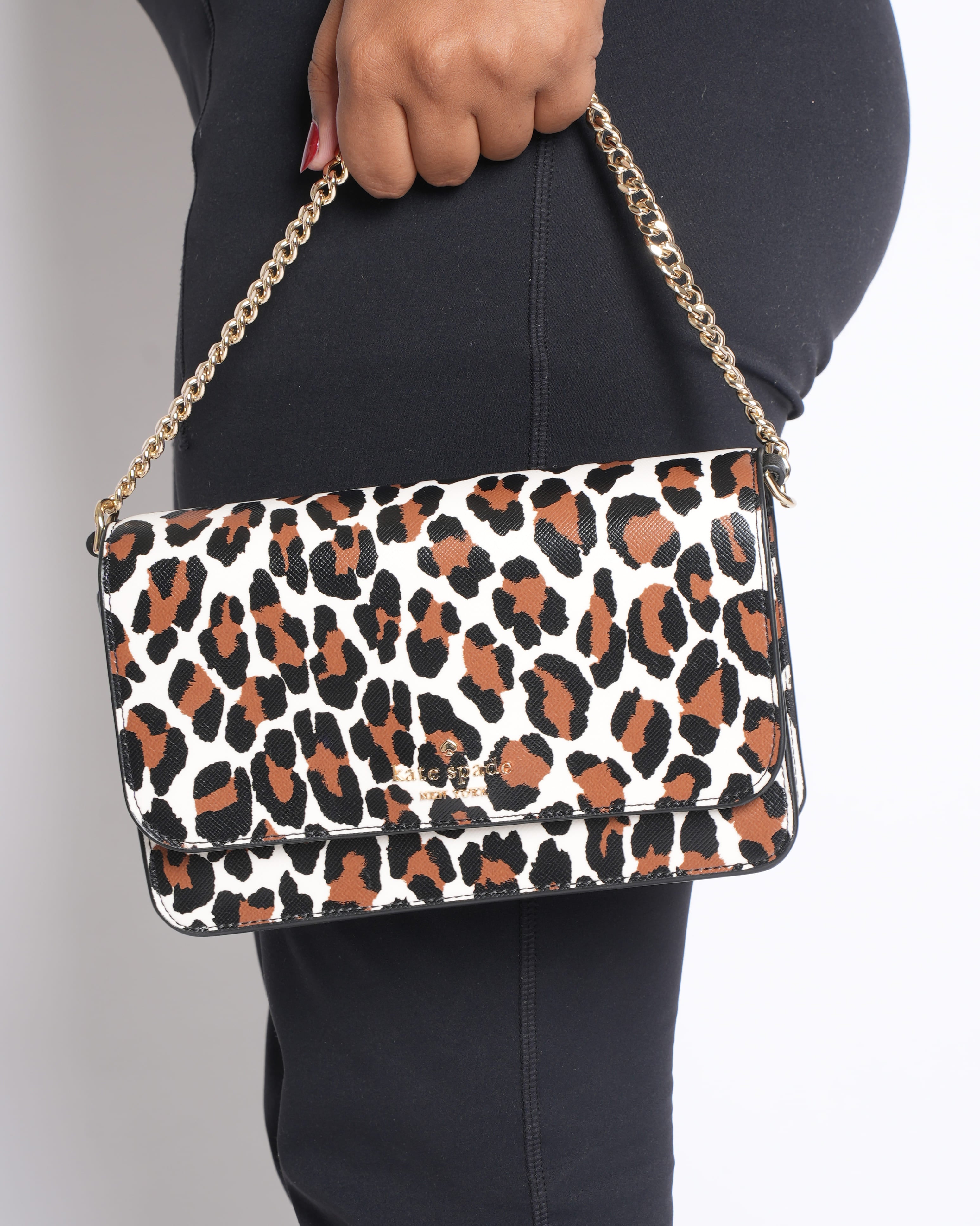 Kate Spade Animal Print Shoulder Bag