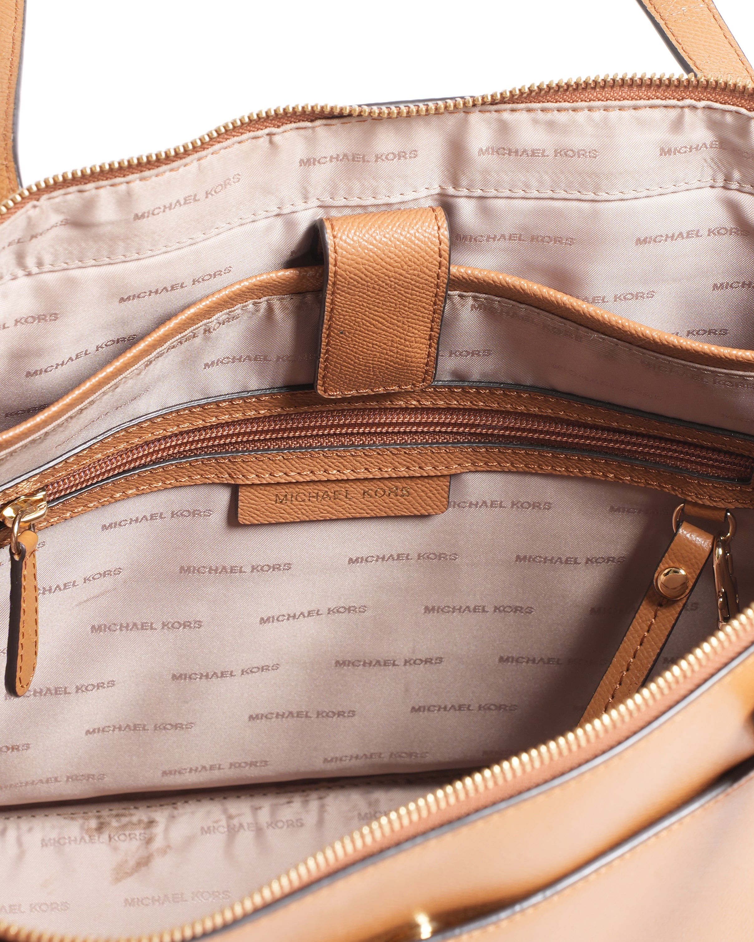 Michael kors maddie leather tote