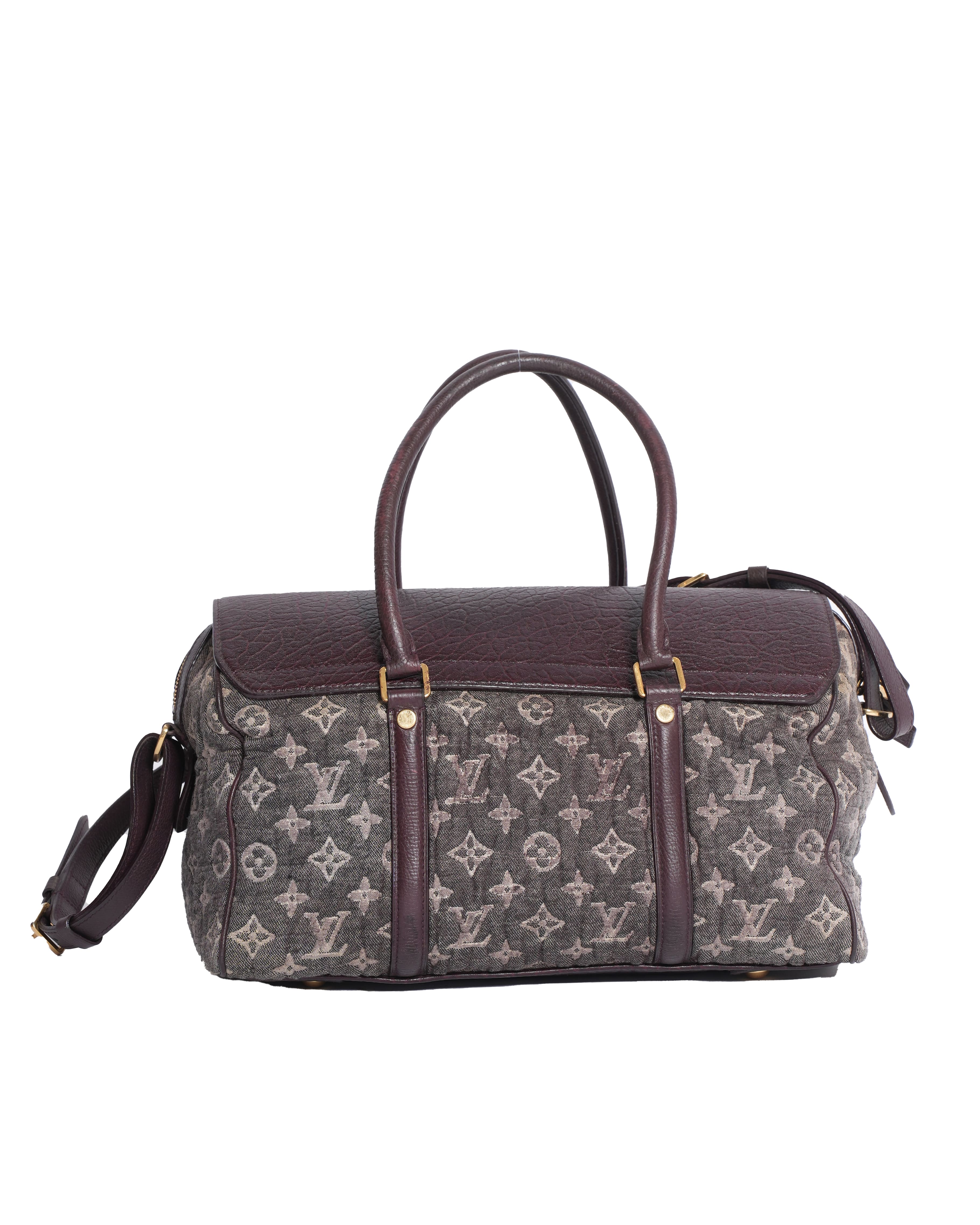 Louis Vuitton Limited Edition Grey Monogram Volupté Bag