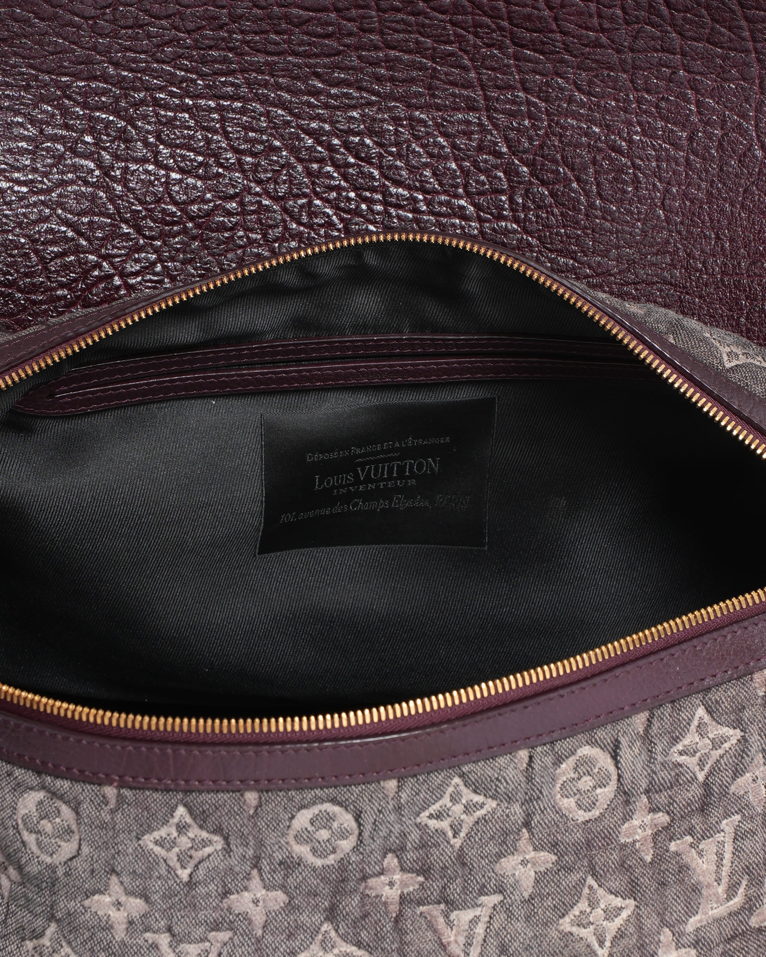Louis Vuitton Limited Edition Grey Monogram Volupté Bag