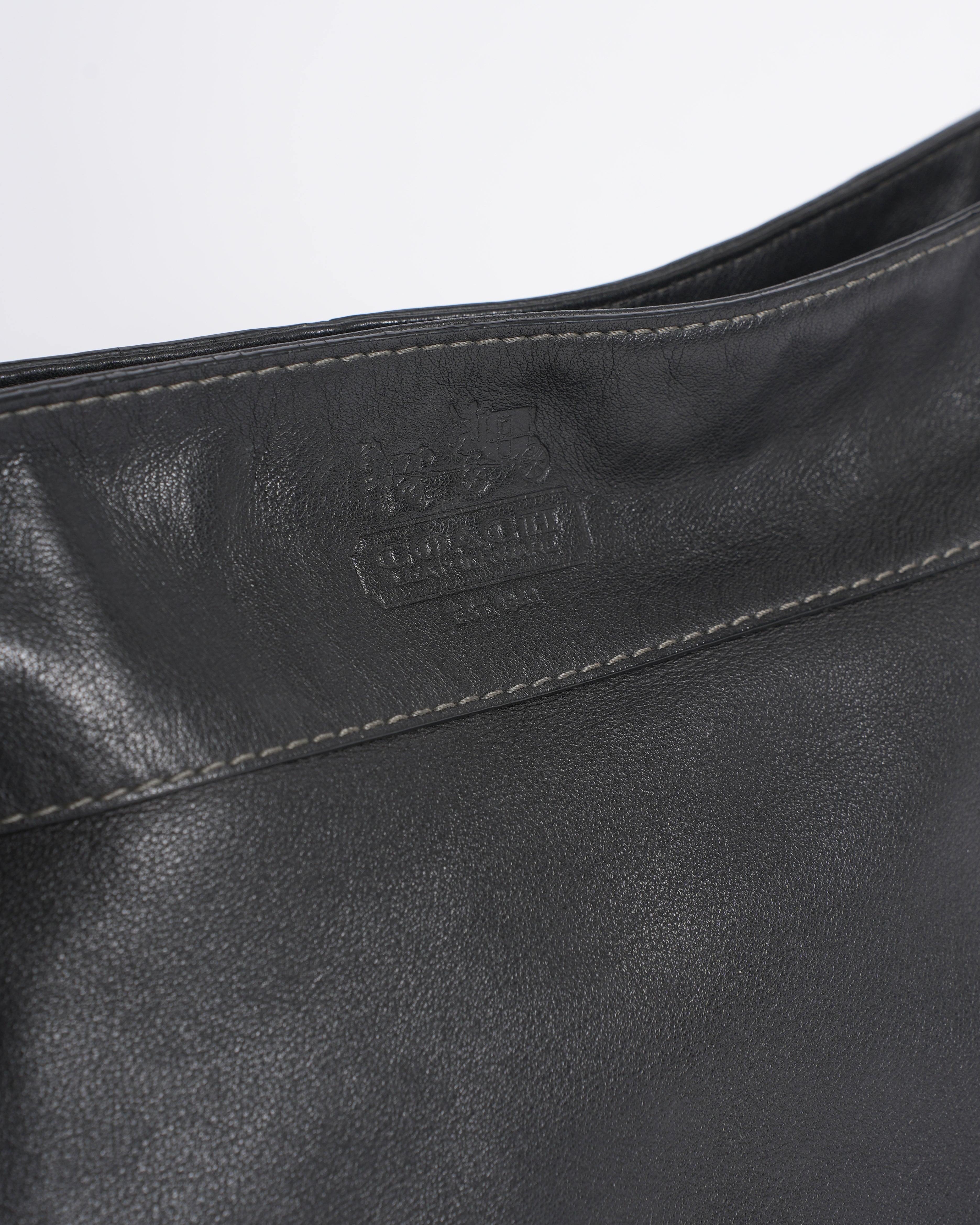 Coach Shoulder Bag In Black