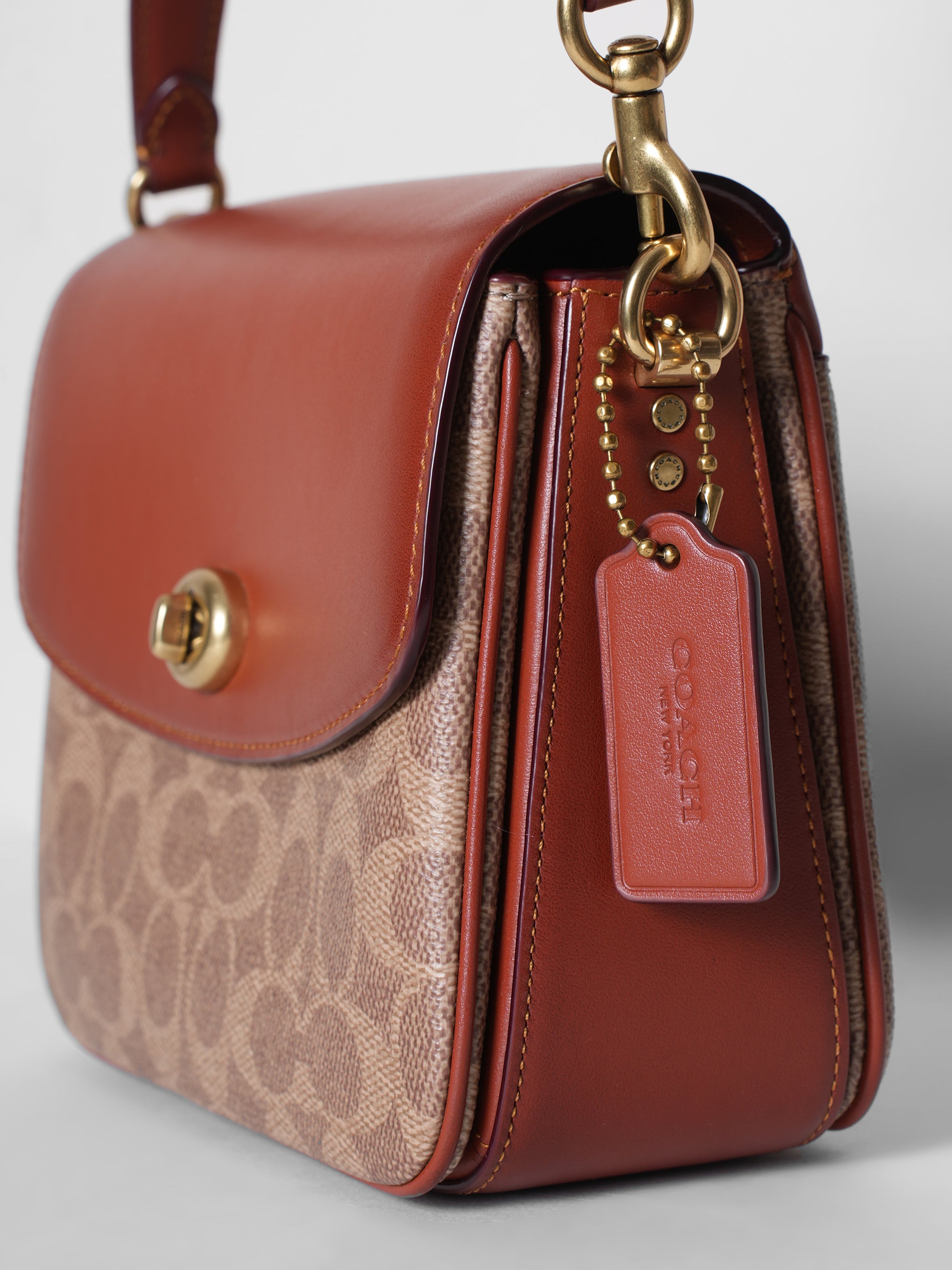 Coach Coated Canvas Signature Cassie Crossbody Bag
