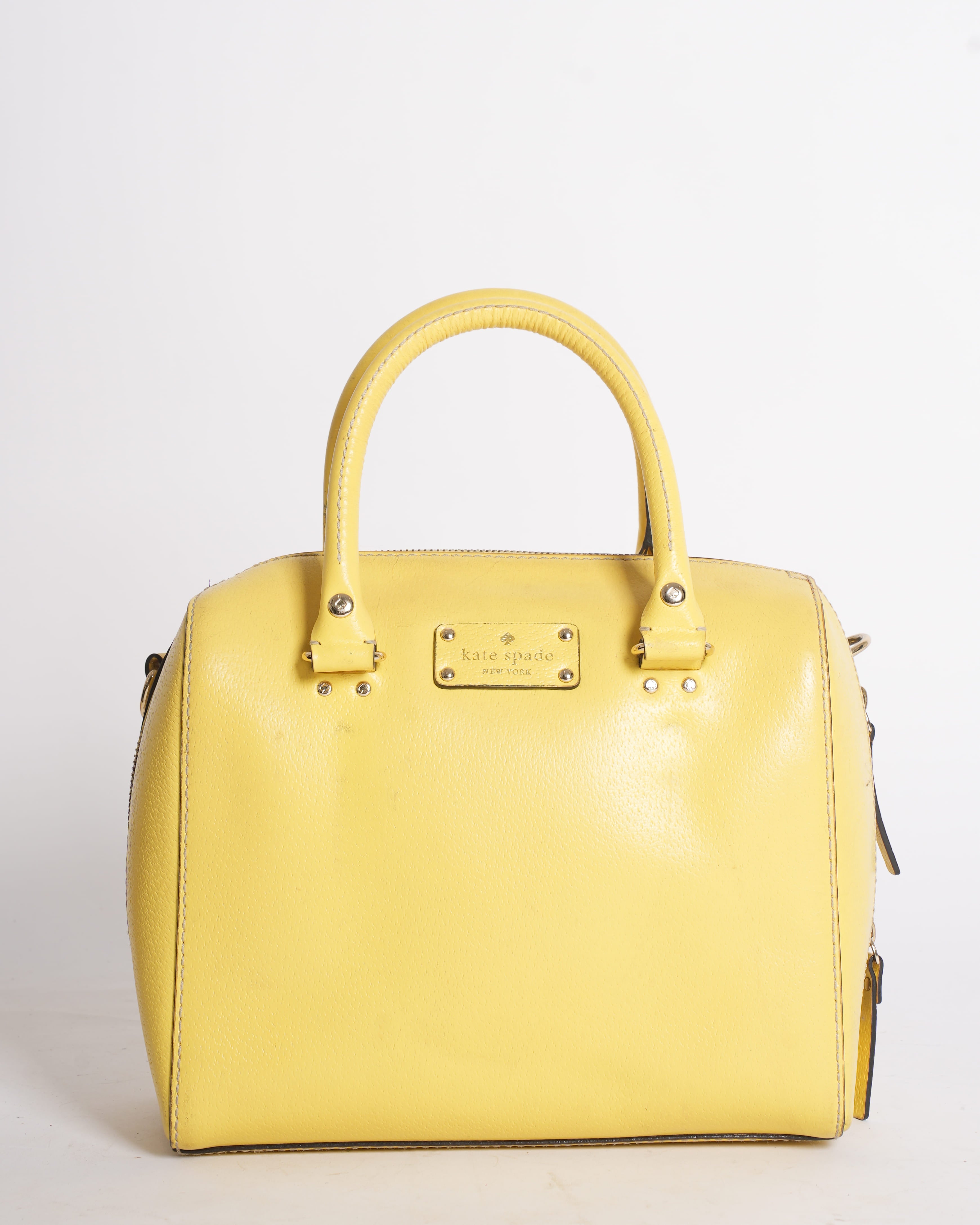 Kate Spade Yellow Alessa Wellesley Bag