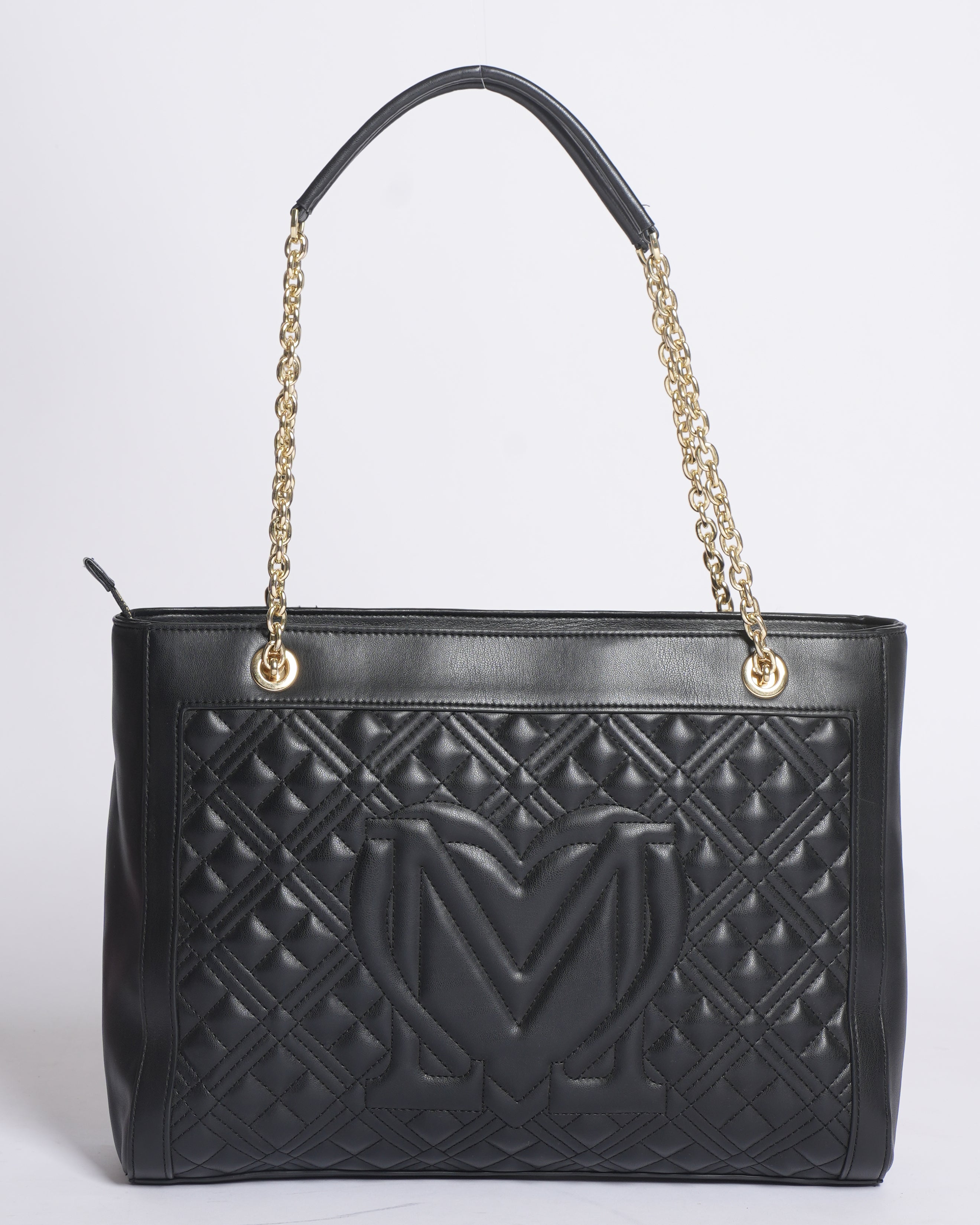 Love Moschino Women's Black Quilted Shoulder Bag