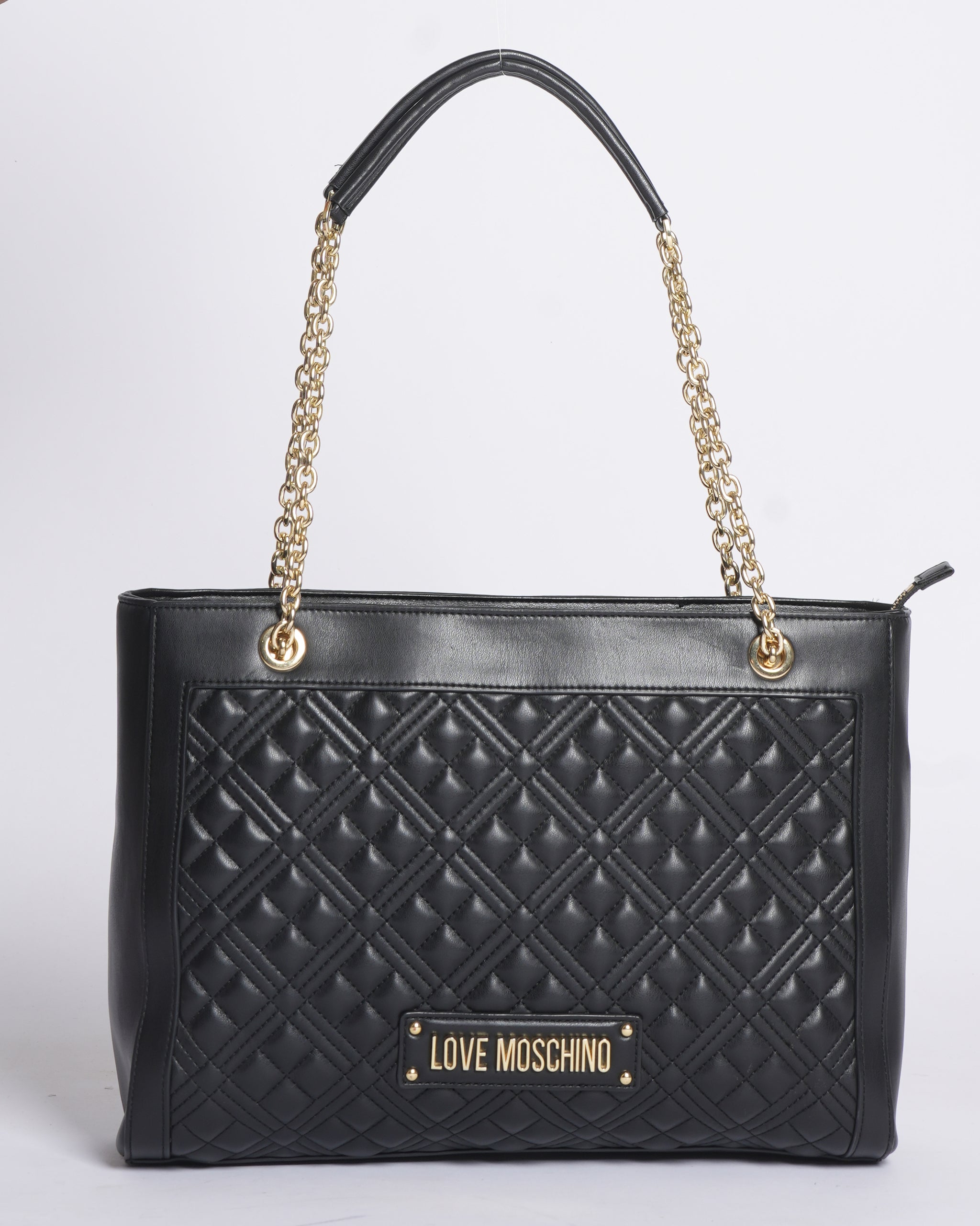 Love Moschino Women's Black Quilted Shoulder Bag