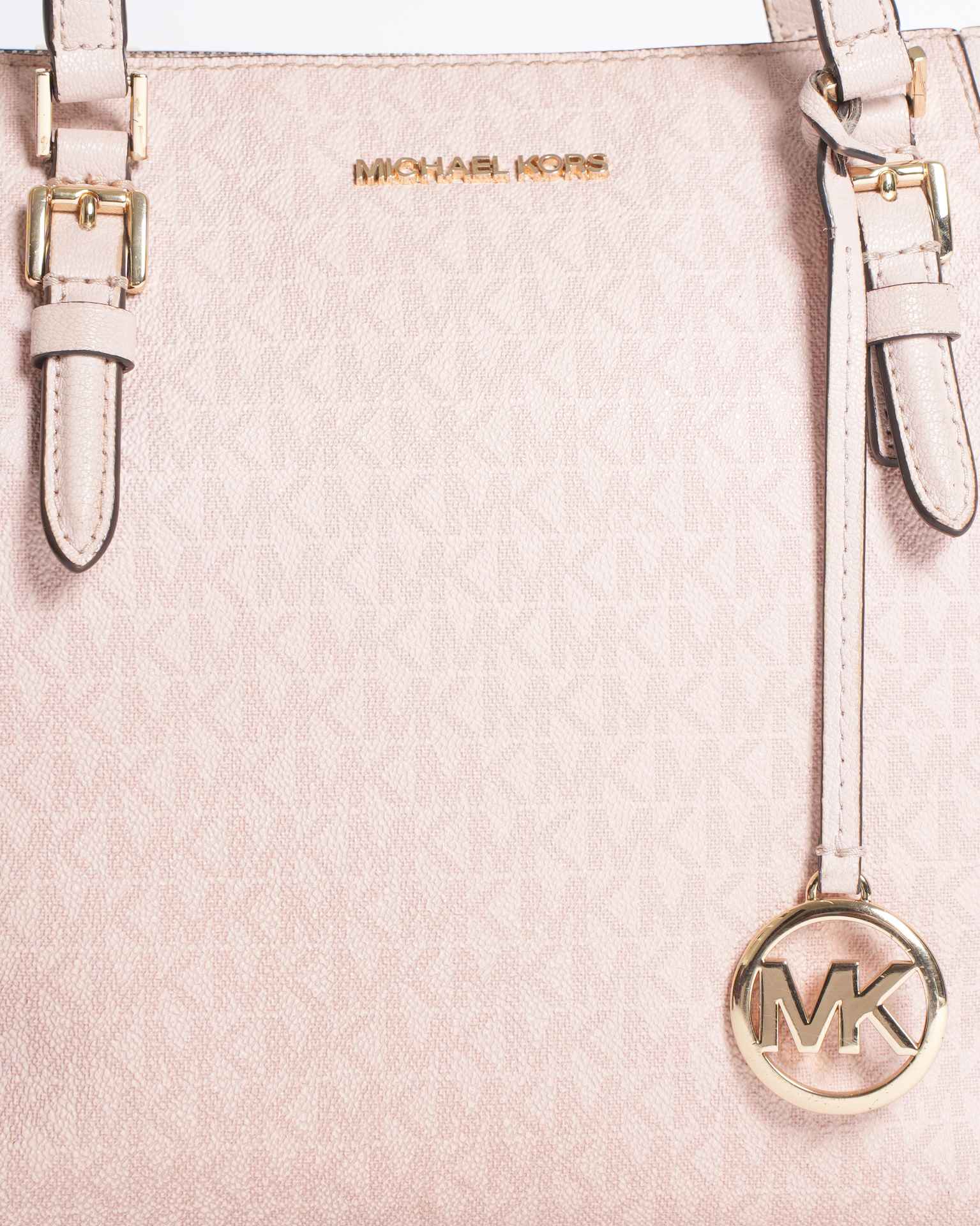 Michael Kors Pink Charlotte Large Tote