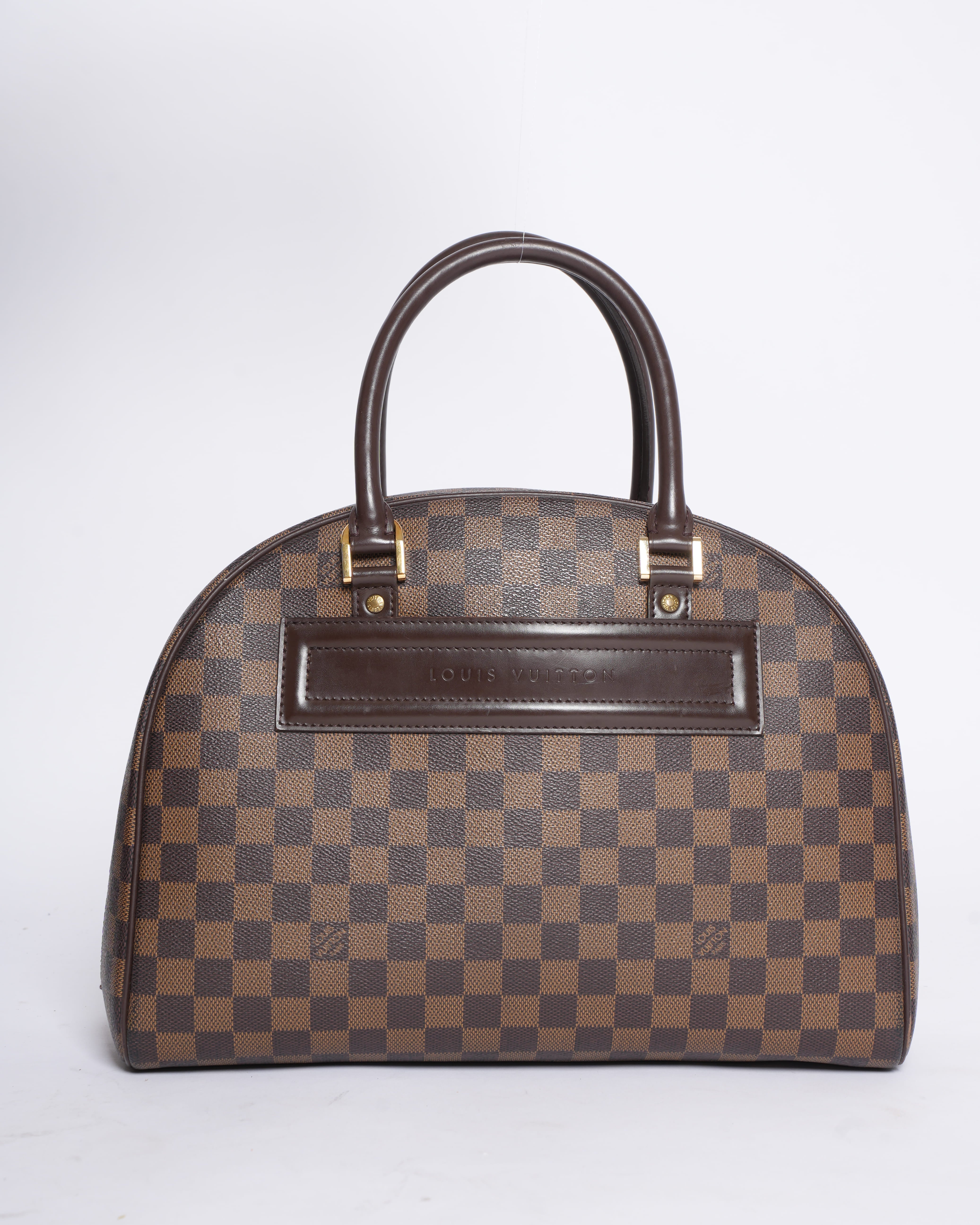 Louis vuitton damier ebene nolita satchel bag