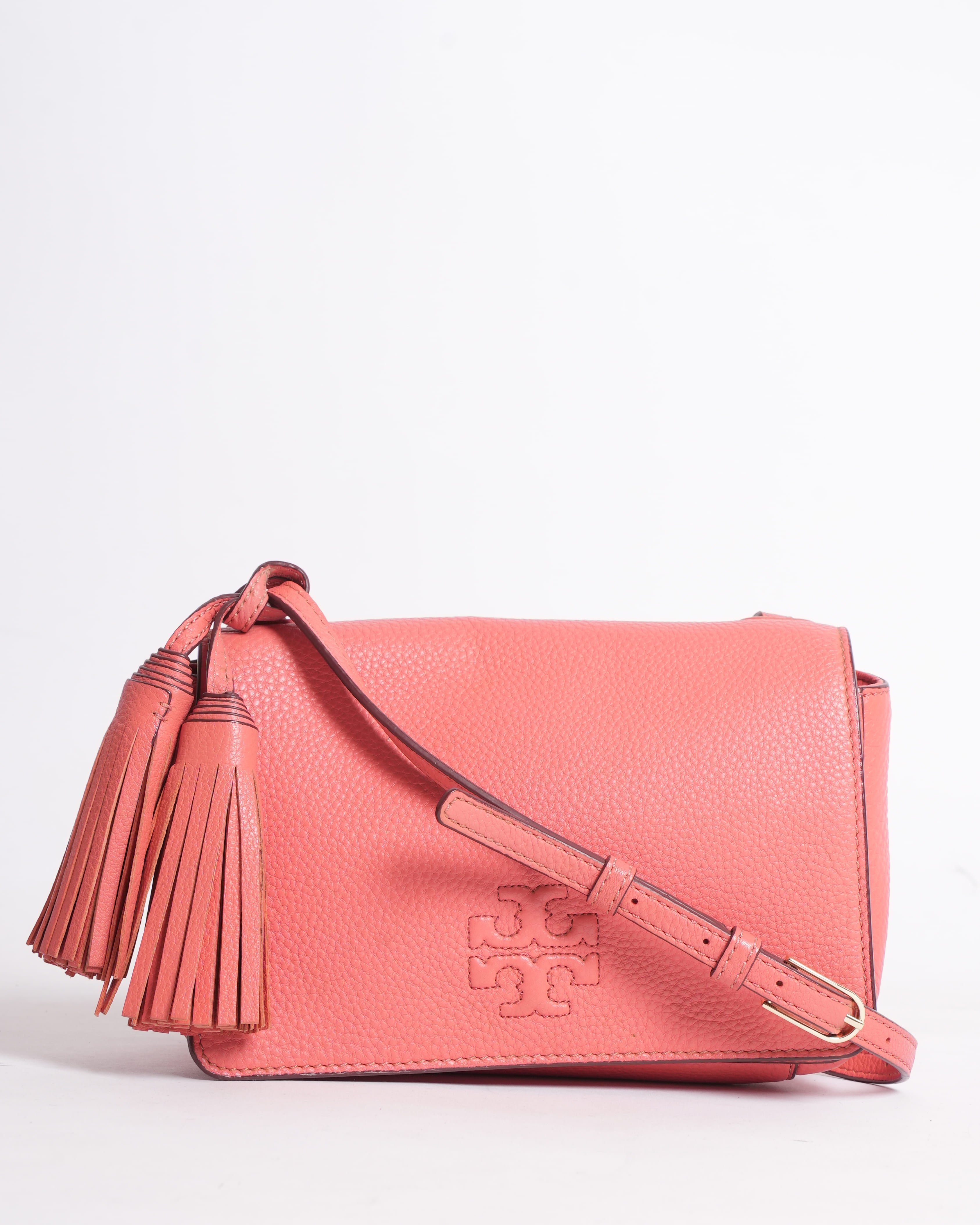 Tory Burch Peach Pink Crossbody bag