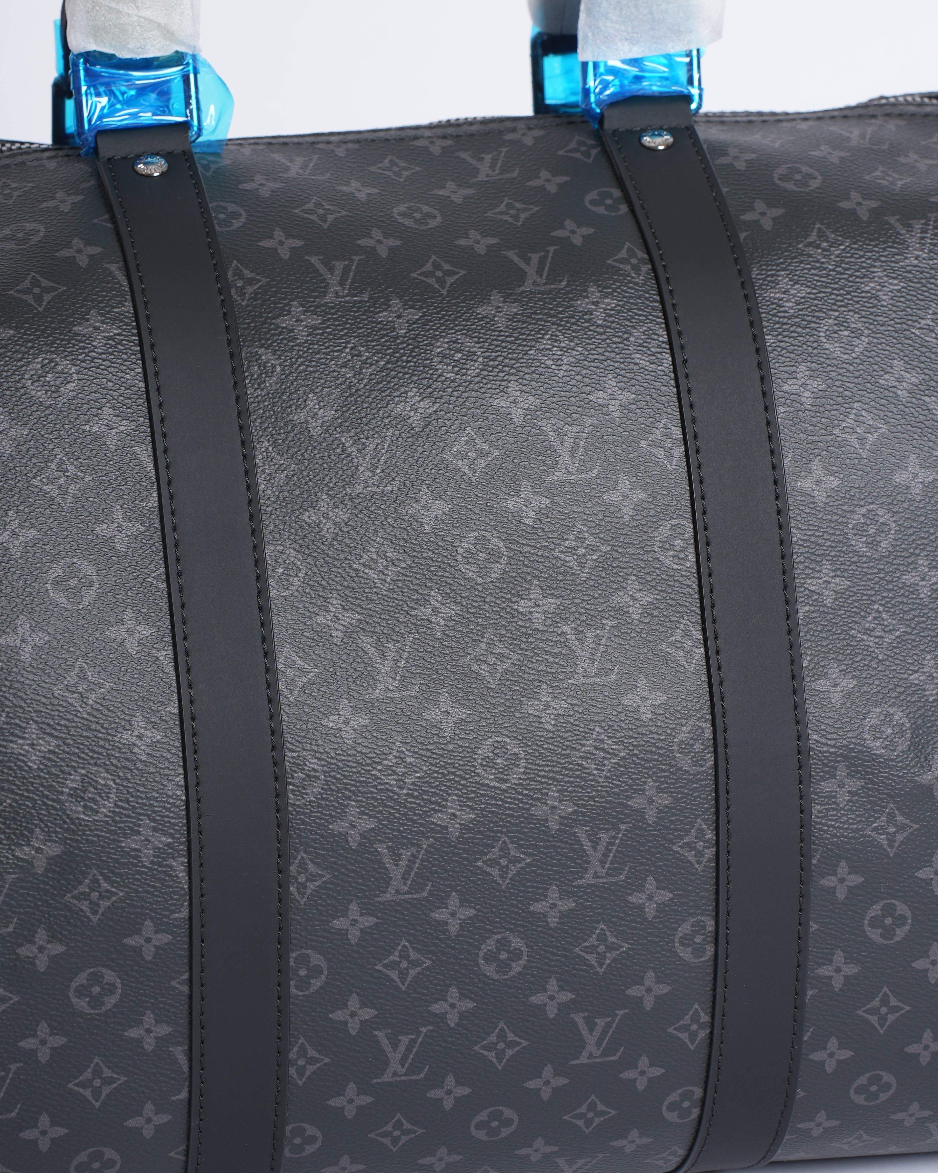 New LV Keepall Bandoulier 50 Patchwork Monogram Weekend Travel Bag