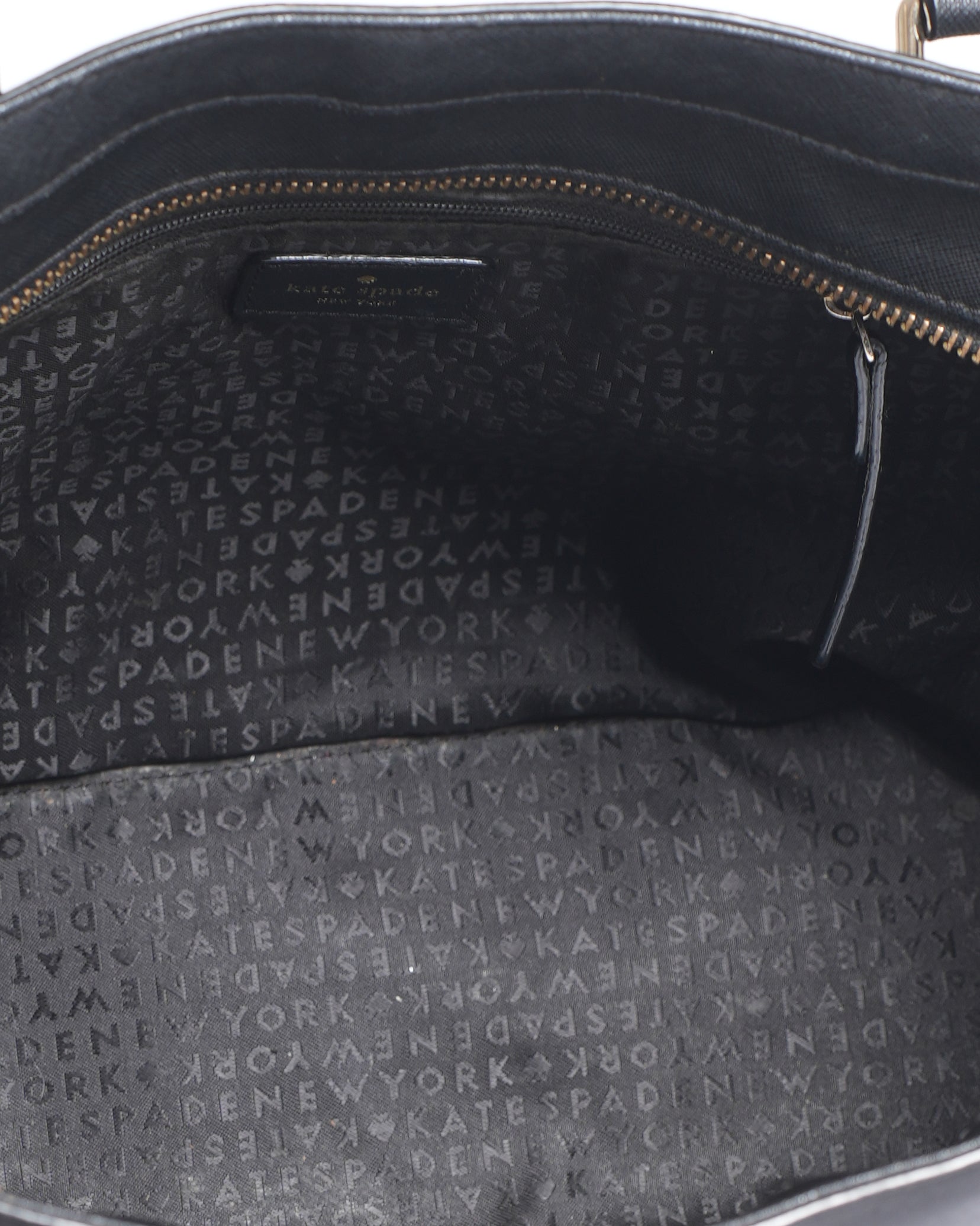 Kate spade cameron black large laptop bag