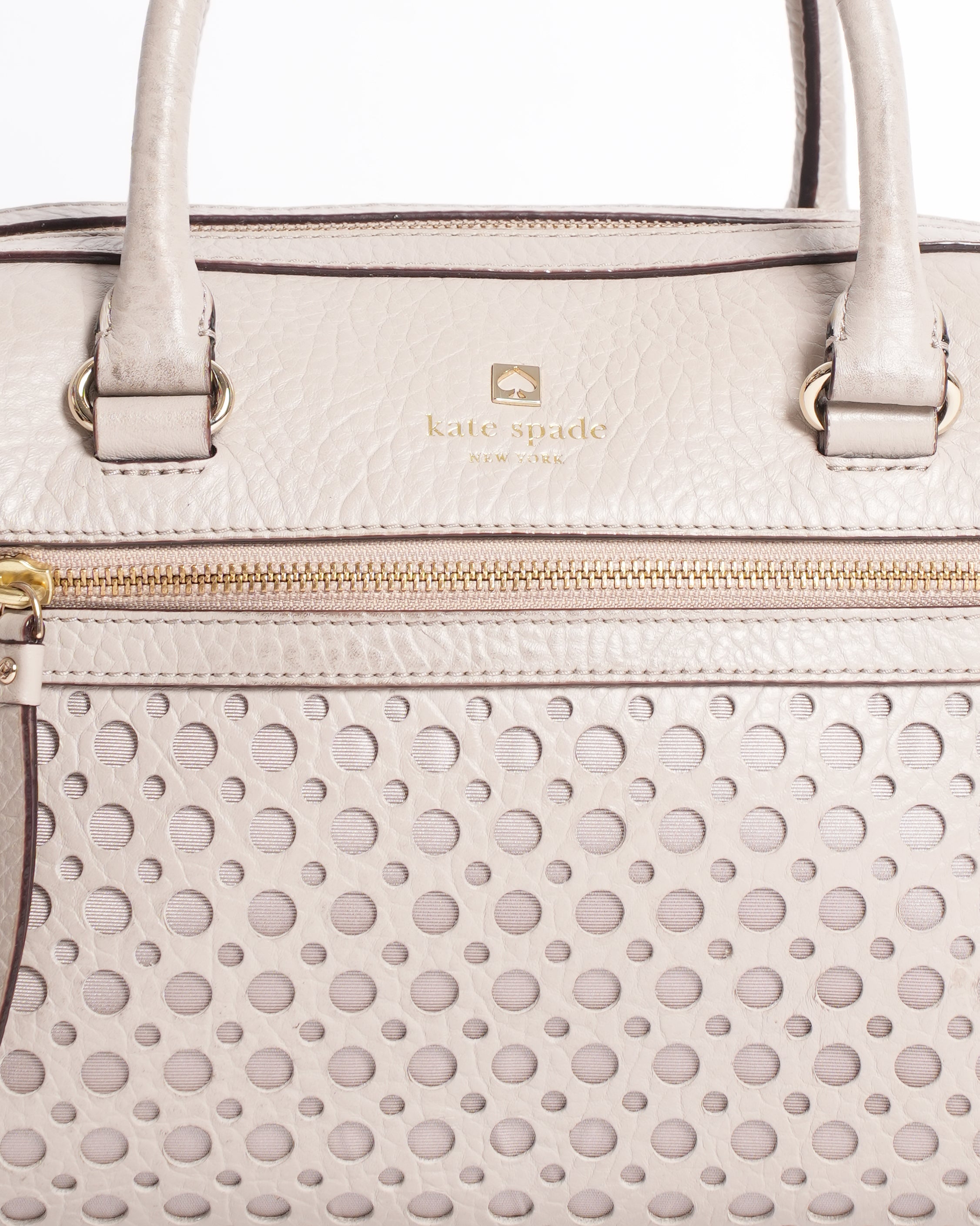 Kate spade perri lane bubbles delaney leather satchel