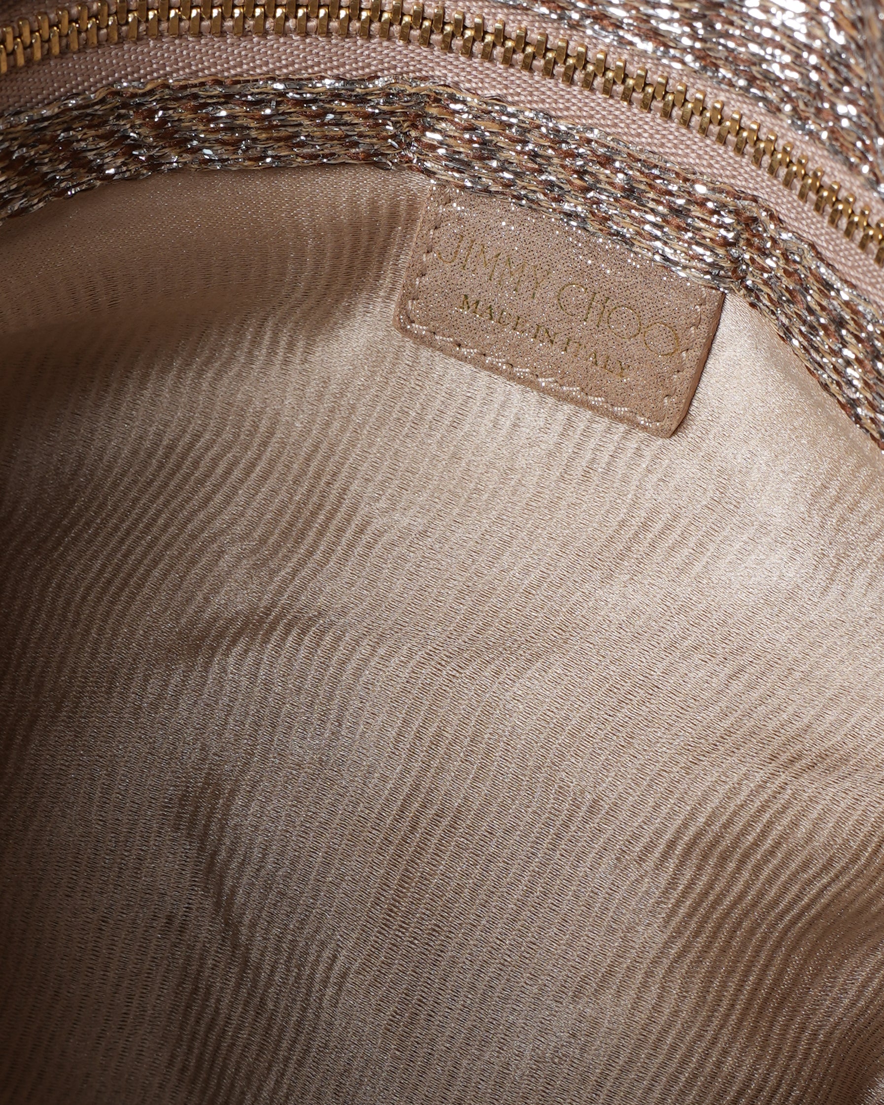 Jimmy Choo Beige Clutch