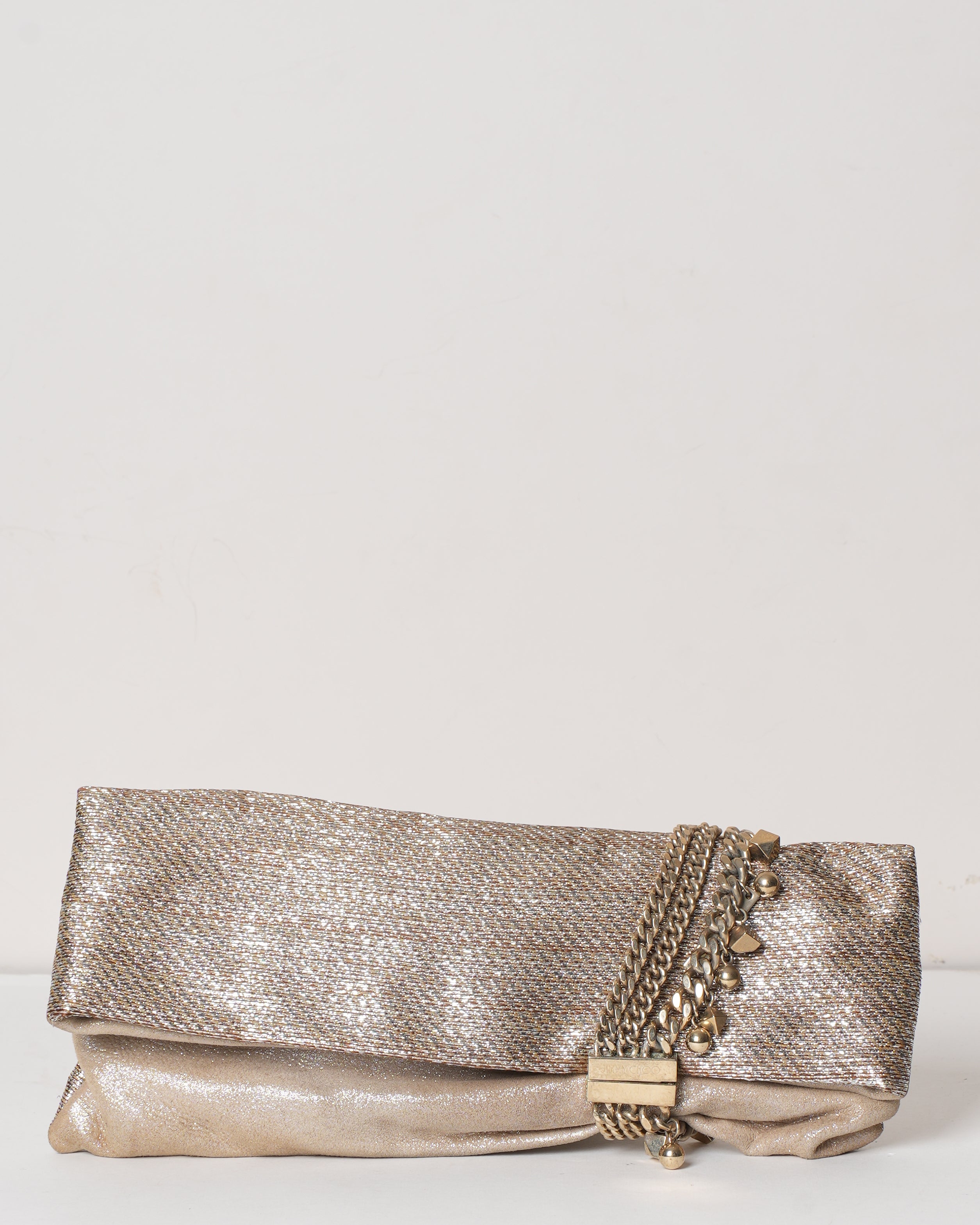 Jimmy Choo Beige Clutch