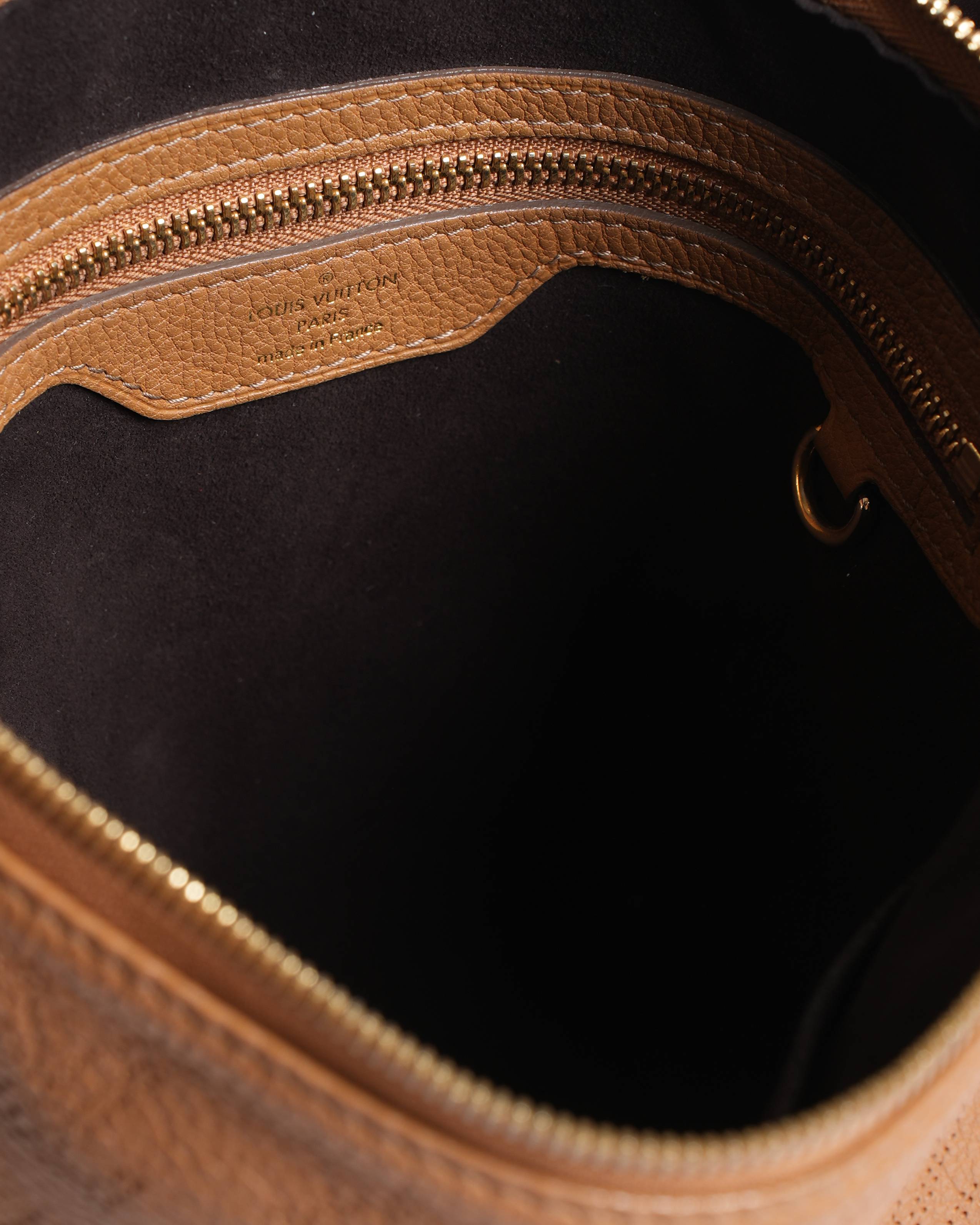Louis Vuitton
Caramel Monogram Mahina Leather Selene PM Shoulder Bag