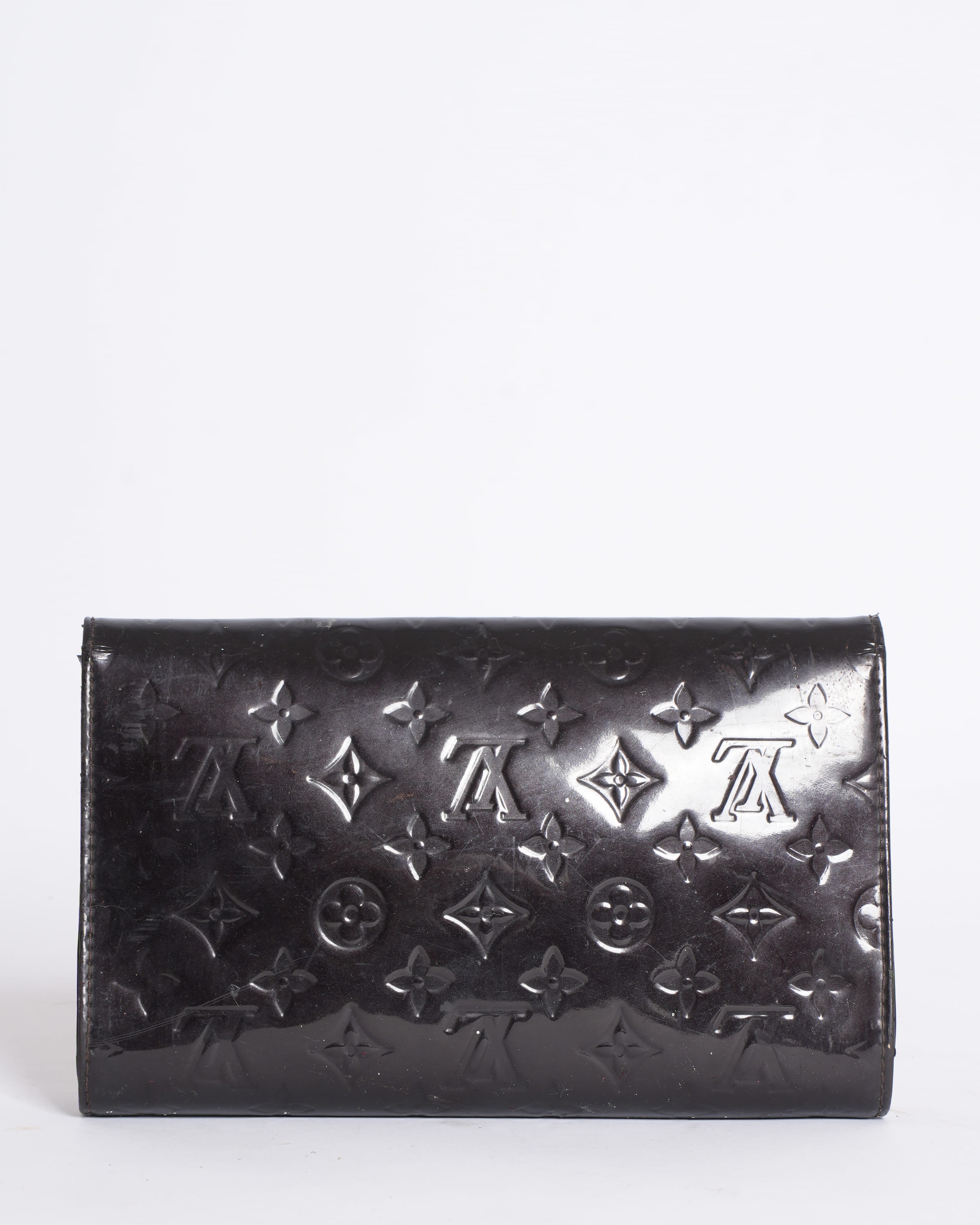Louis Vuitton Ana Clutch Vernis Amarante Shoulder Bag