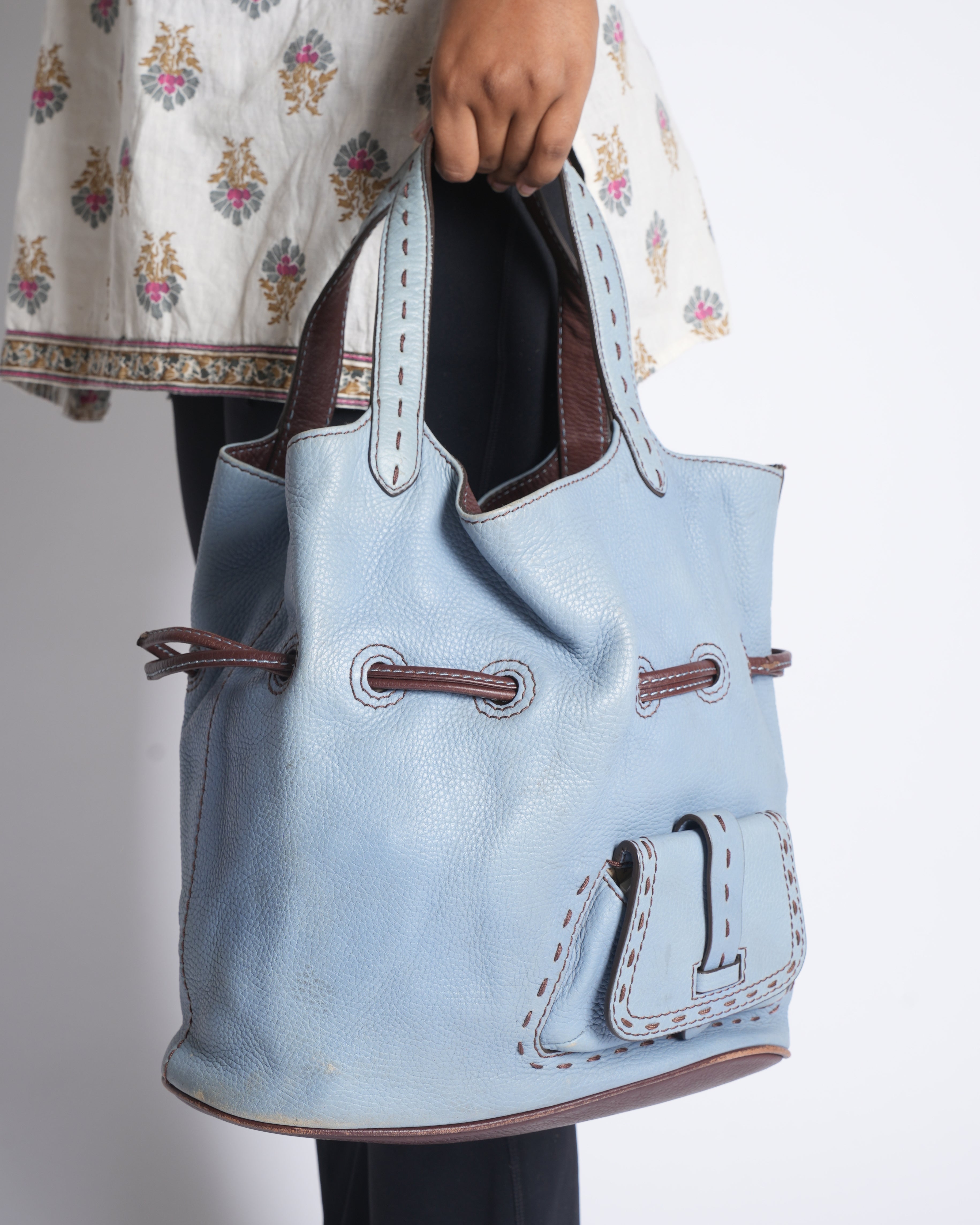 Lancel Premier Flirt Leather Shoulder Bag