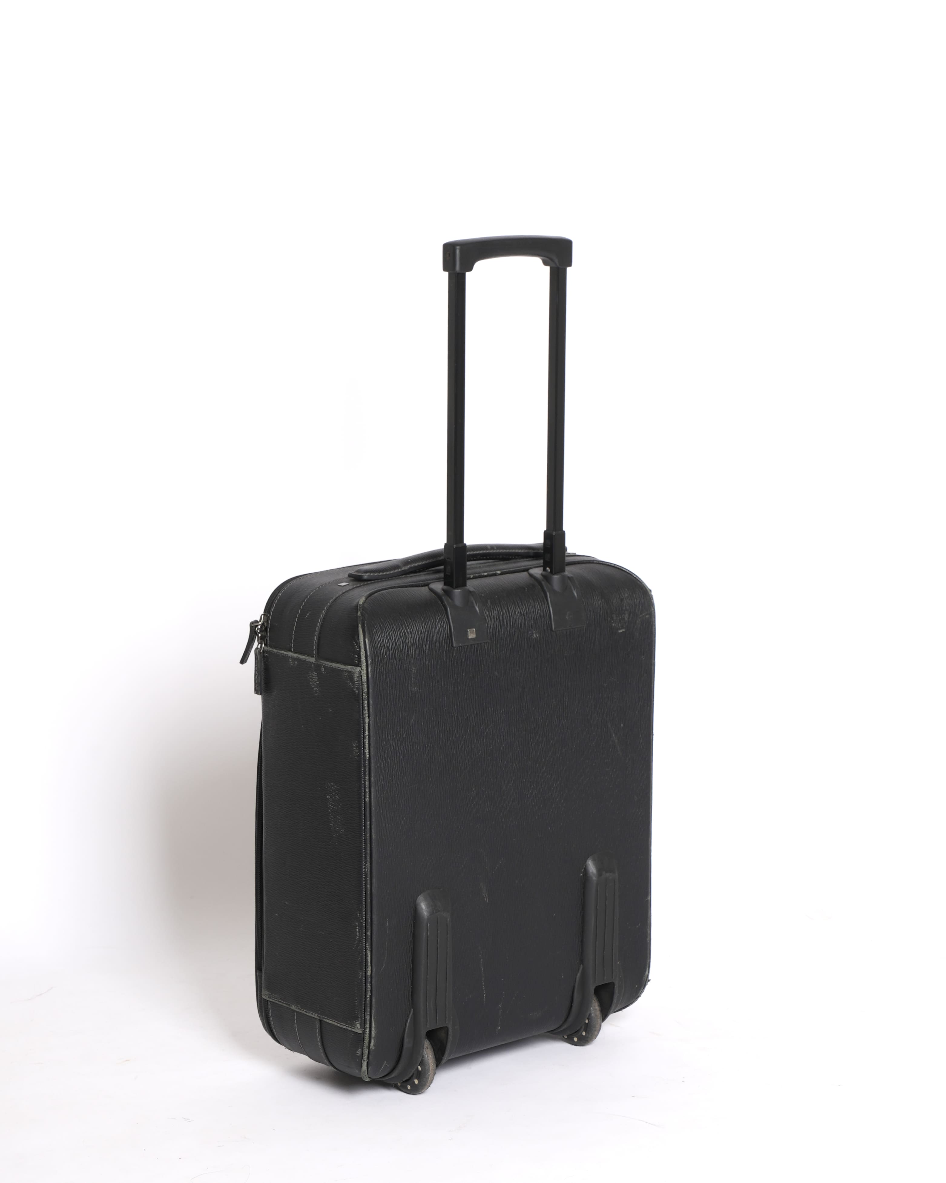 Salvatore Ferragamo Black Trolley Bag