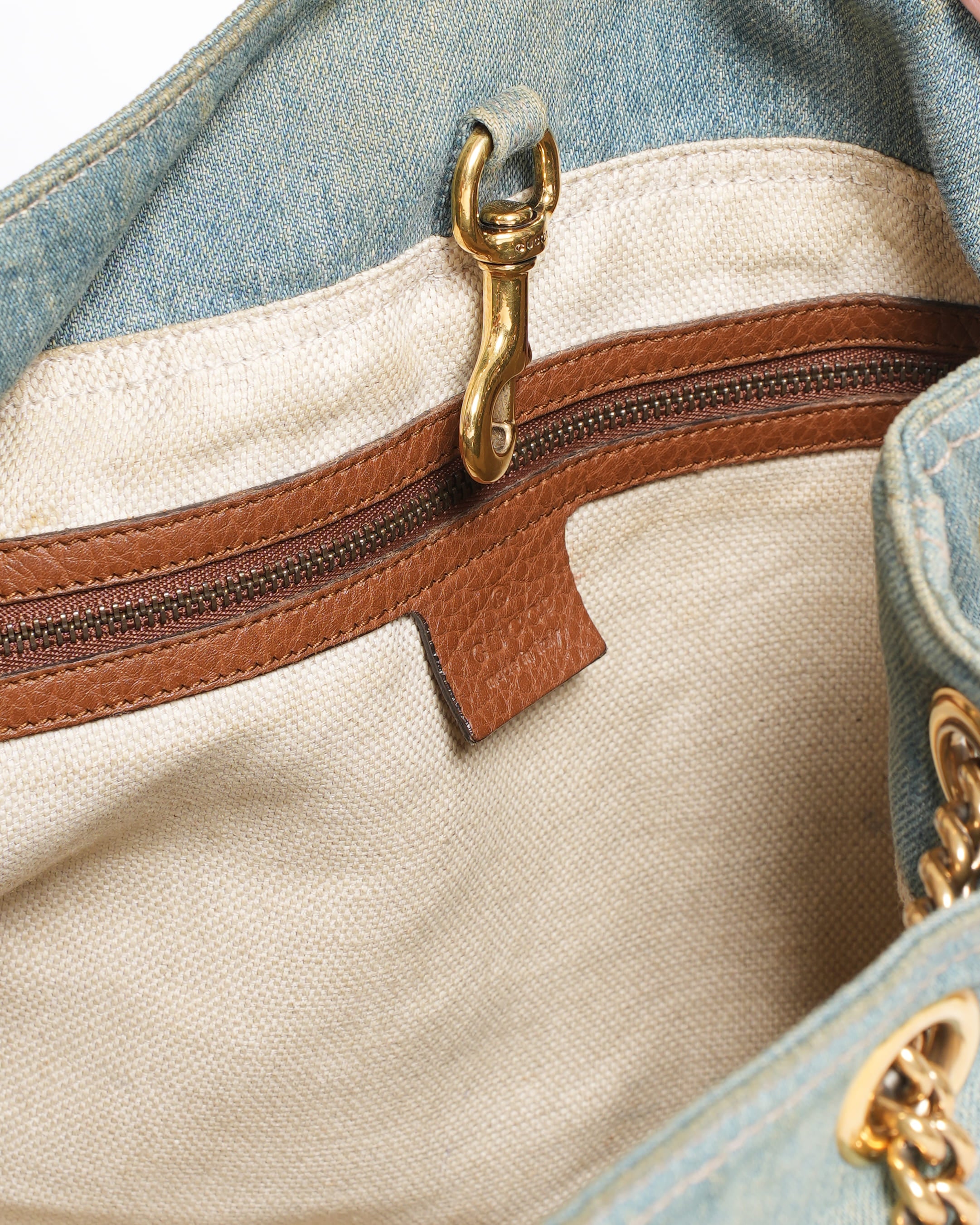 Gucci Denim Soho Bag