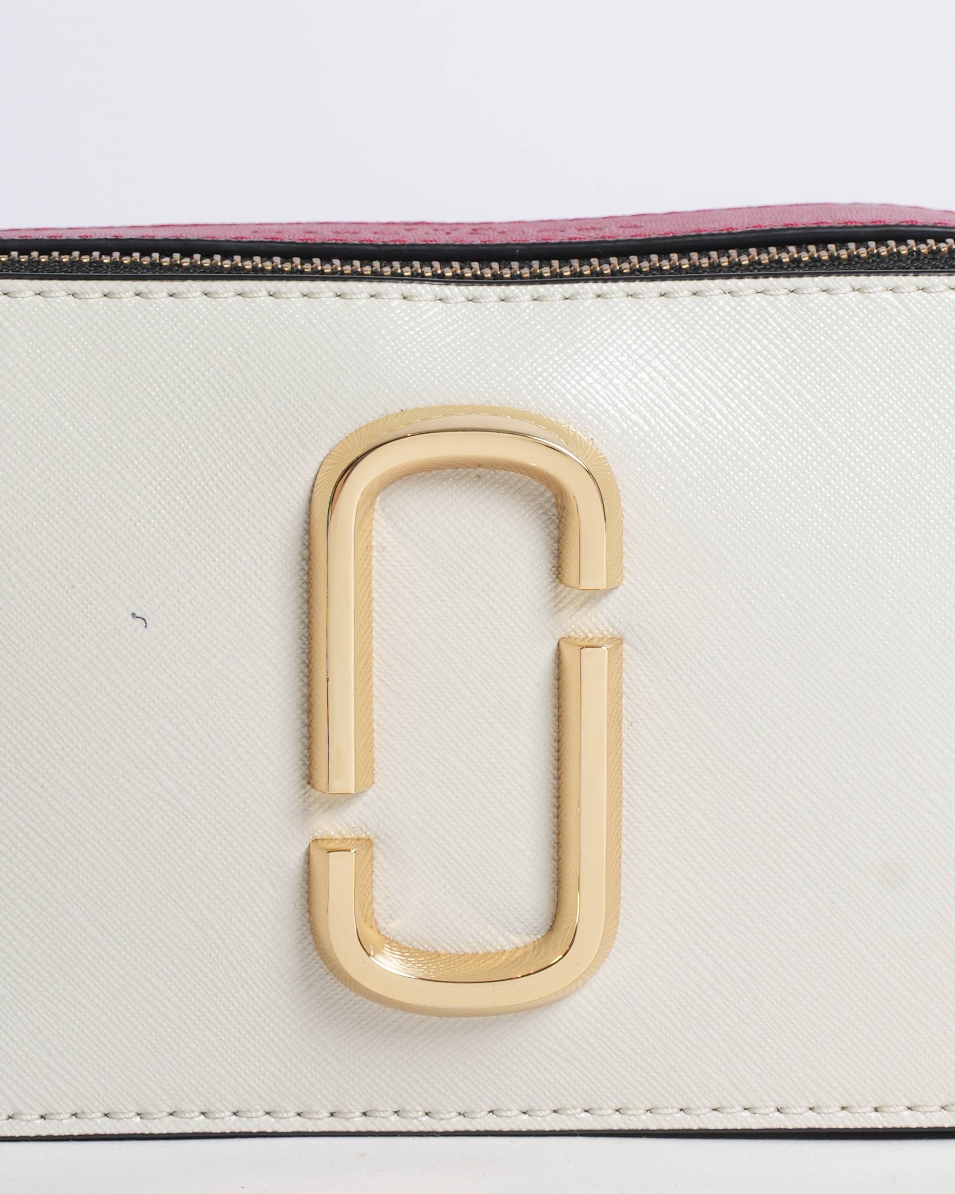 Marc Jacobs the snap shot Crossbody bag in white