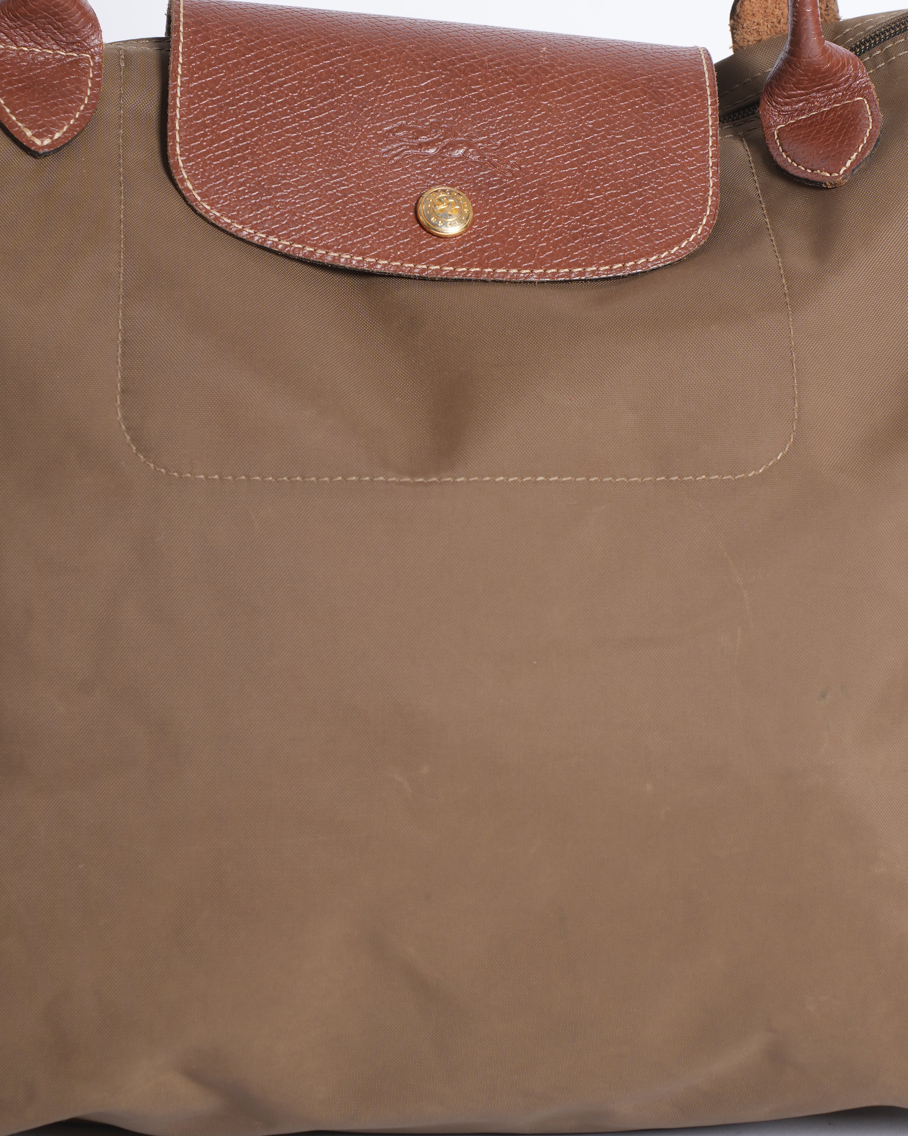 Longchamp Le Pliage L Tote Bag in olive Green