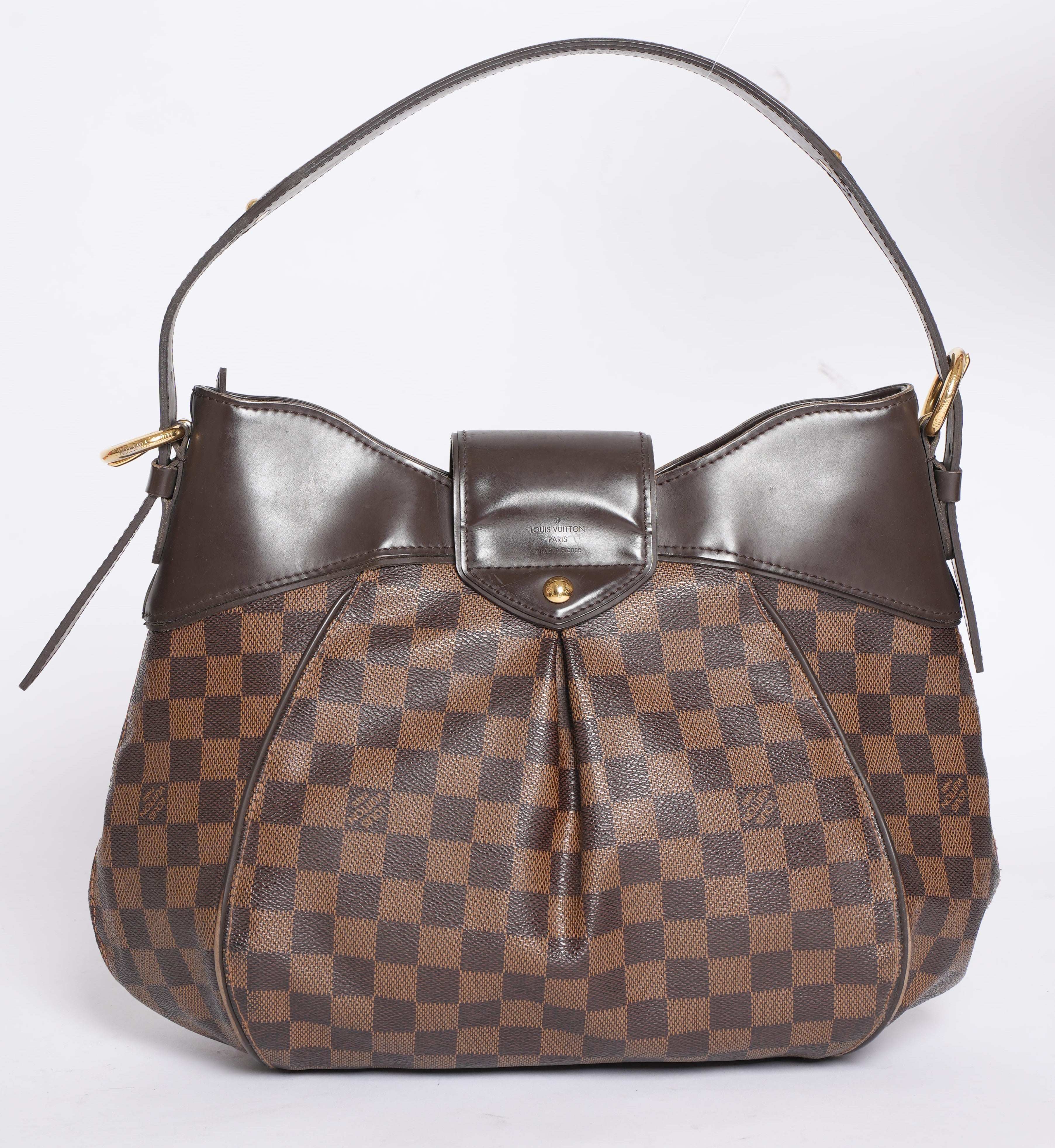 Louis Vuitton Damier Ebene Canvas Sistina MM Bag