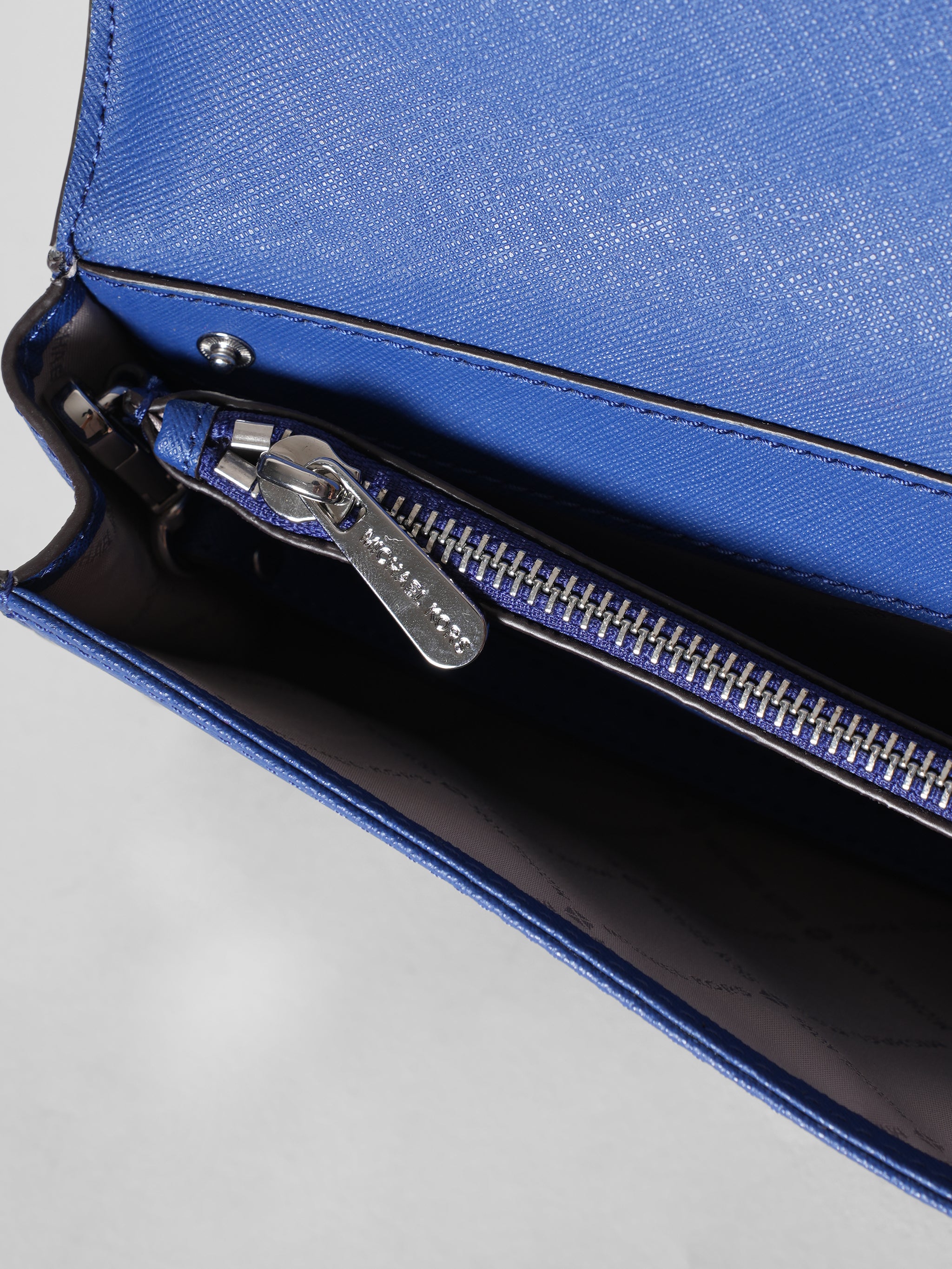 Michael kors Royal Blue Sling Bag With A Card Sling Pouch