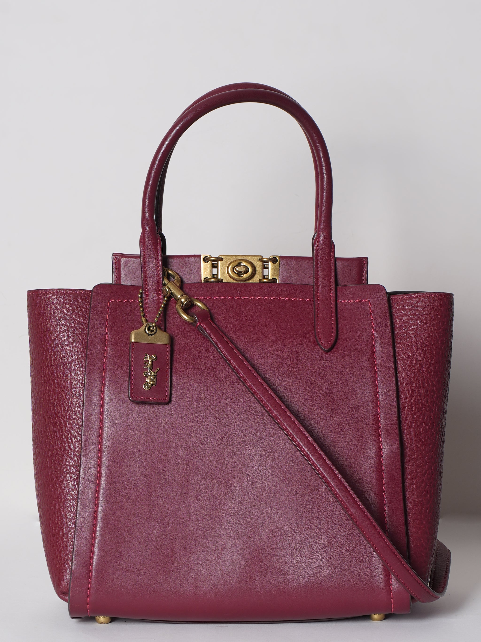 Coach Tote Bag with Detachable Strap
