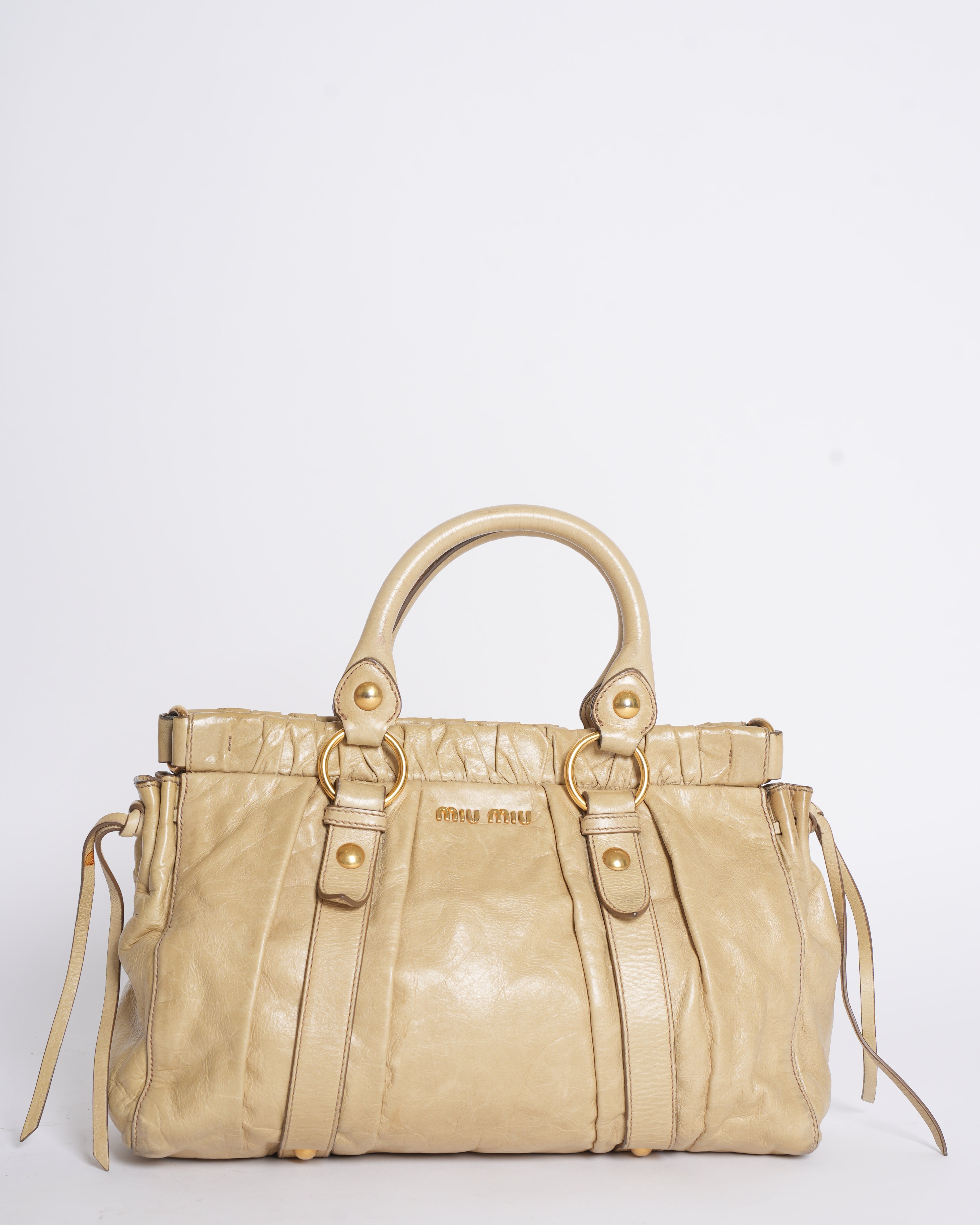 Miu Miu Quilted Shoulder Bag