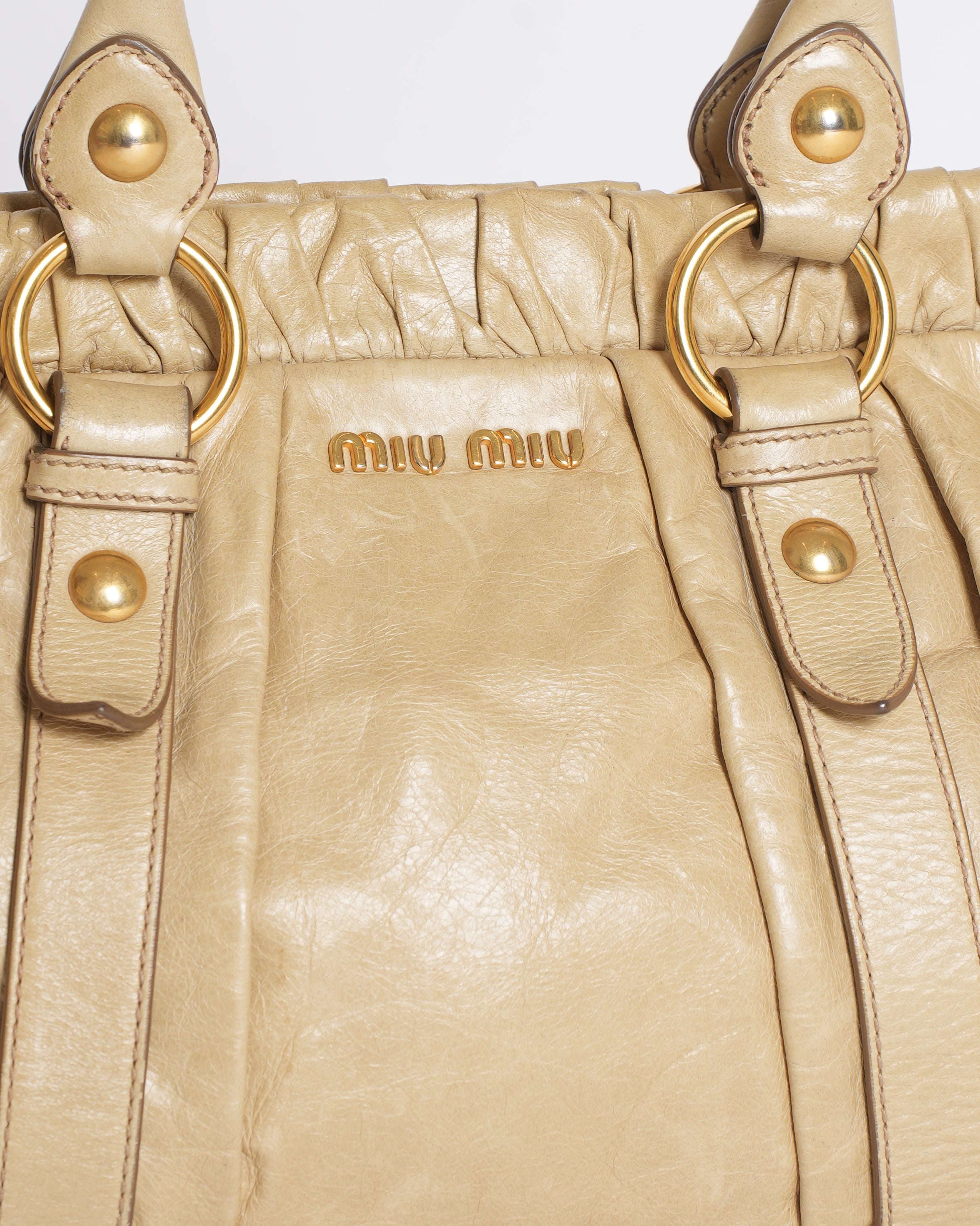 Miu Miu Quilted Shoulder Bag