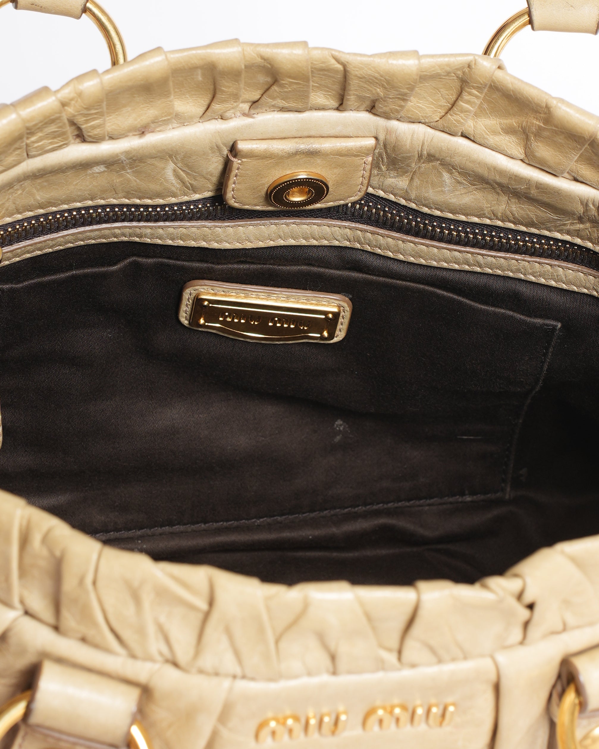 Miu Miu Quilted Shoulder Bag
