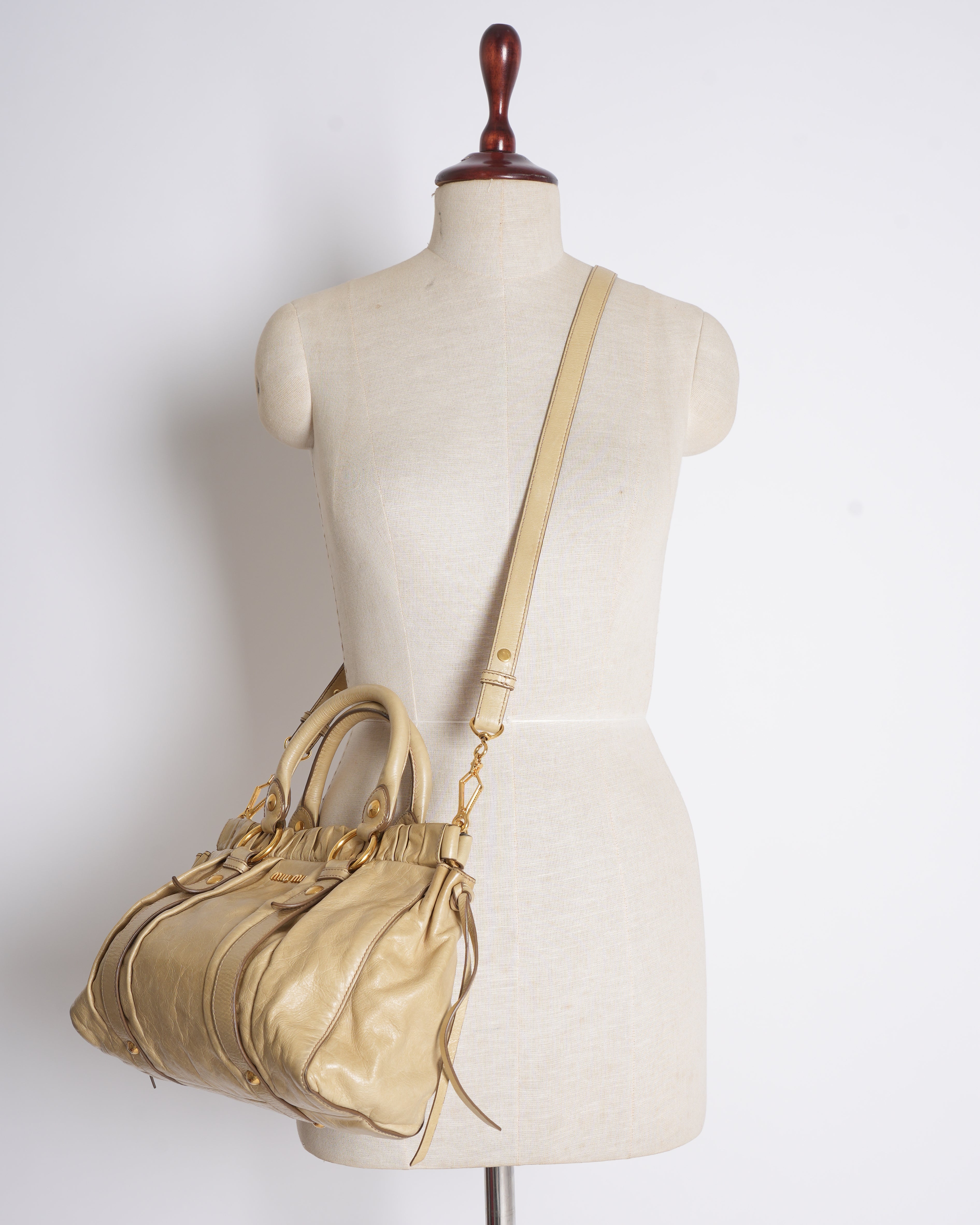 Miu Miu Quilted Shoulder Bag