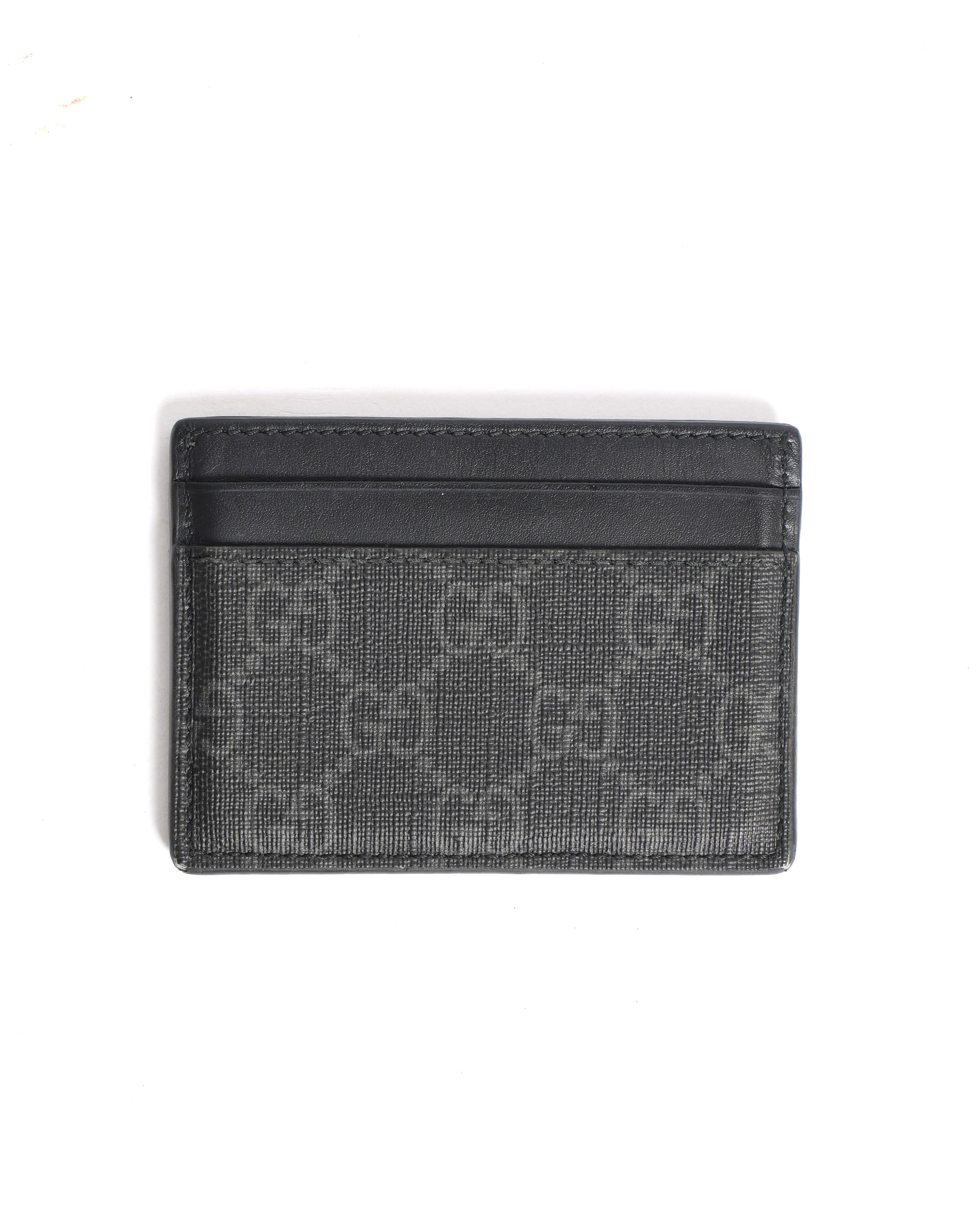 Gucci Kingsnake Men's Print GG Supreme Card Case