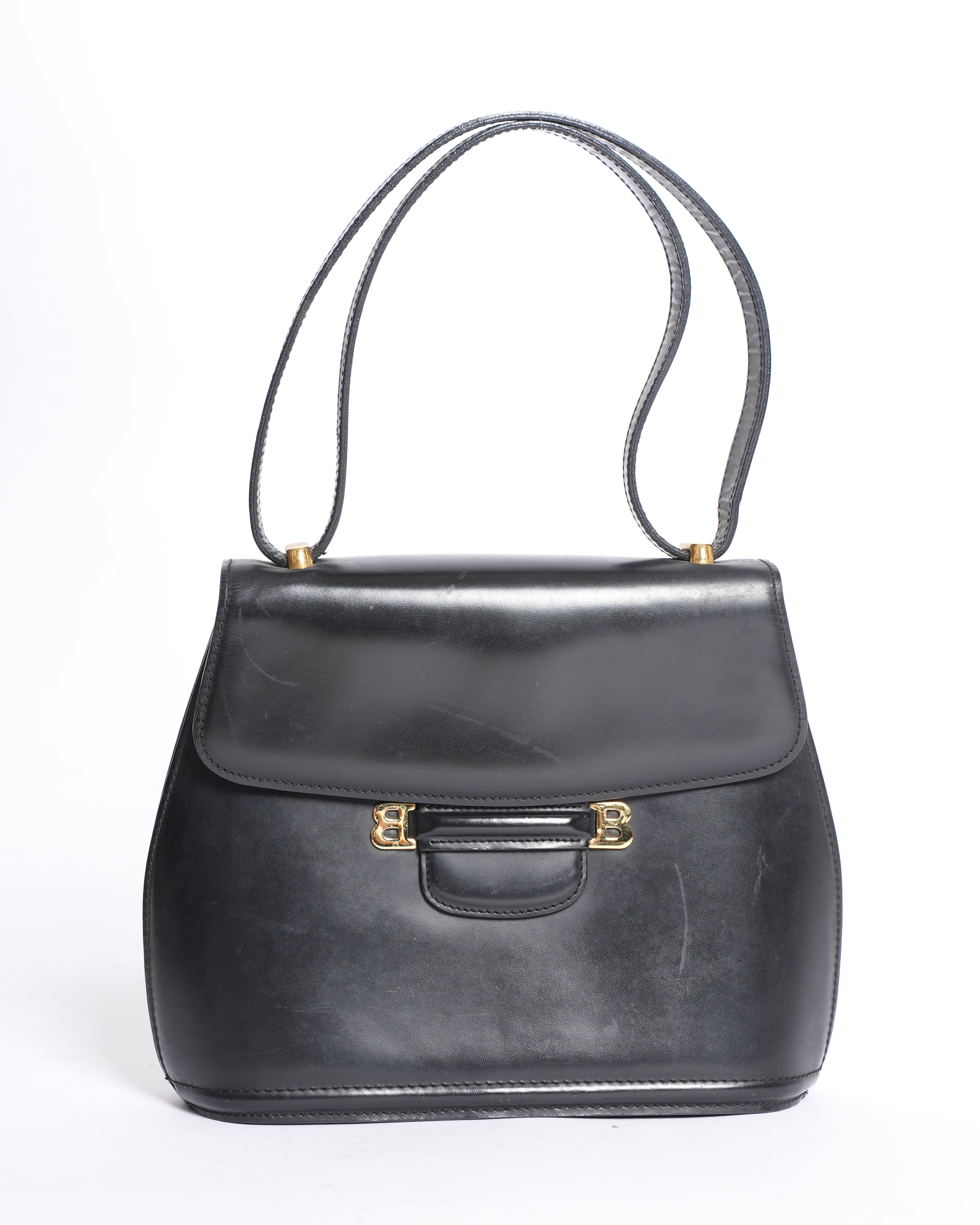 Bally Bag Barry Shoulder Bag in Black