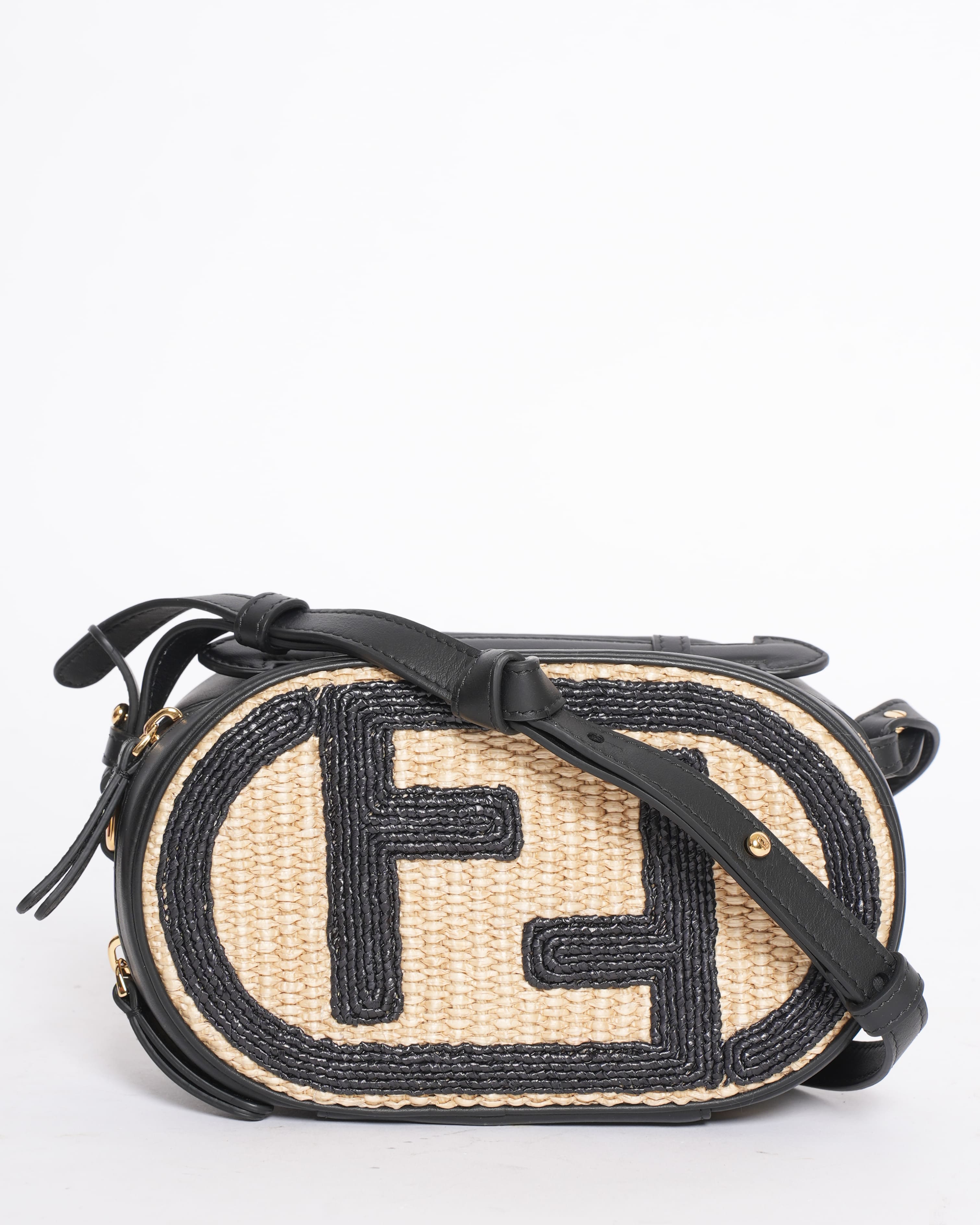 Fendi Raffia Shoulder Bag