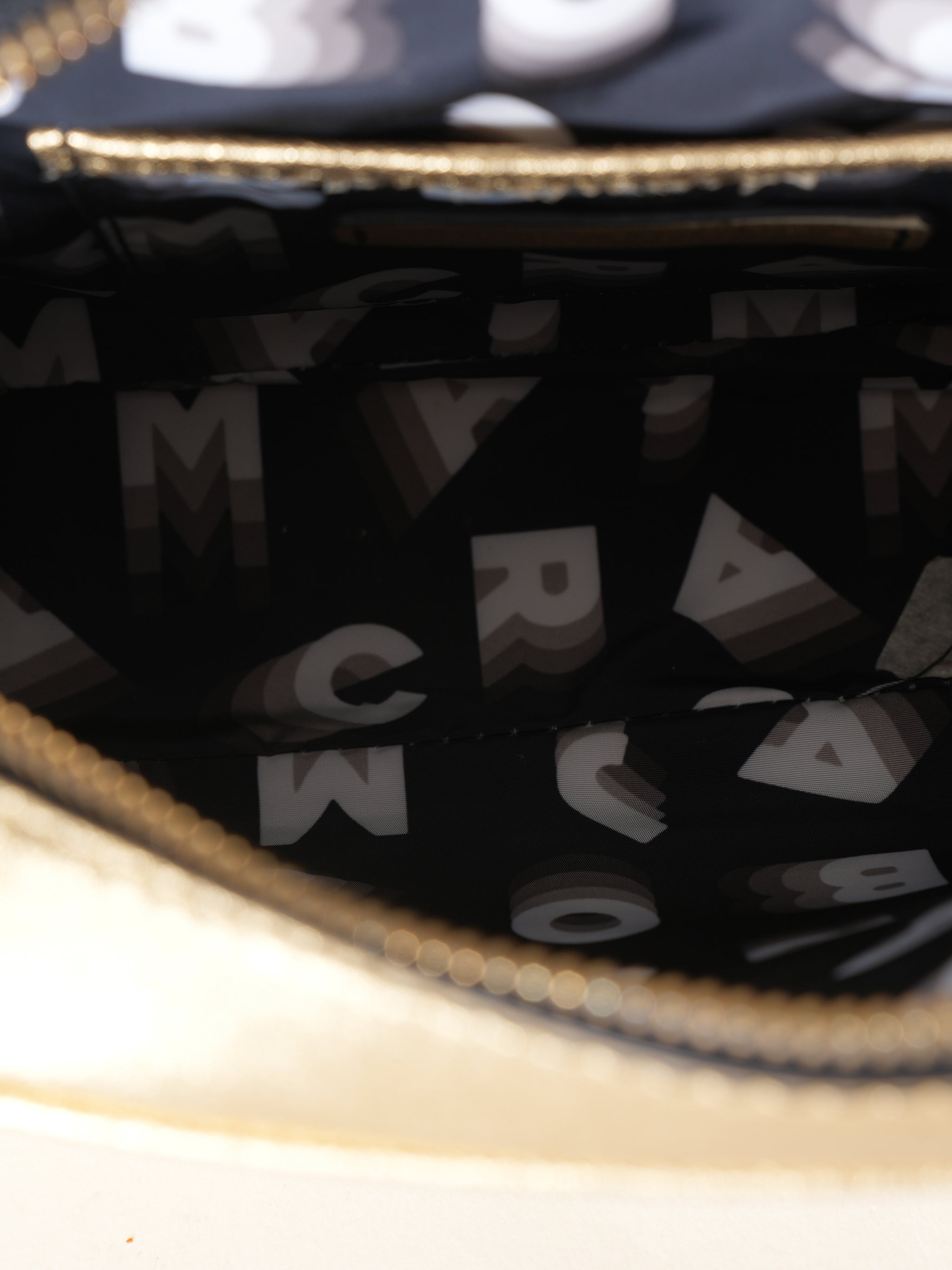 Marc Jacob Gold Crossbody Bag