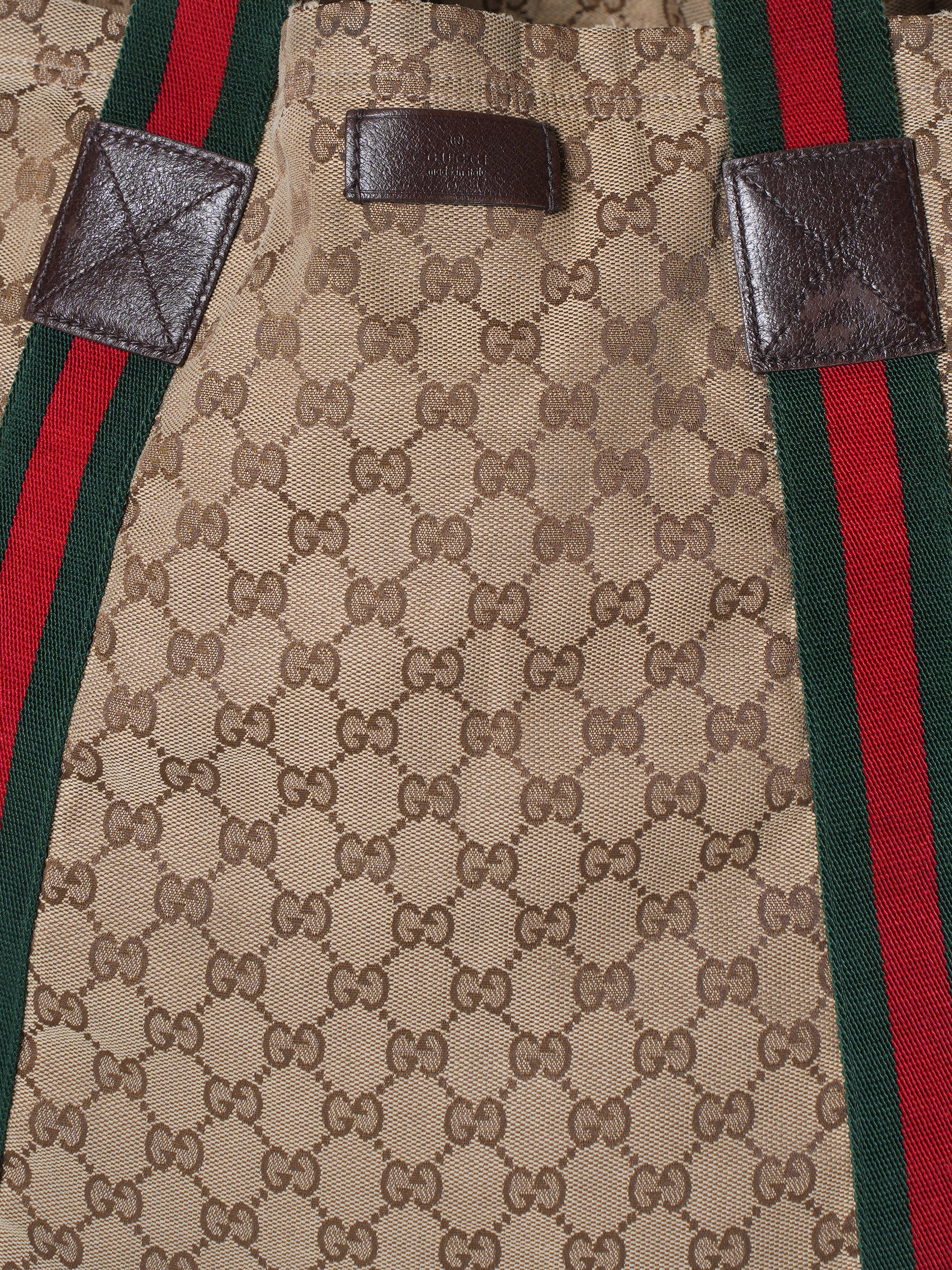 Gucci GG Canvas Tote Sherry Bag