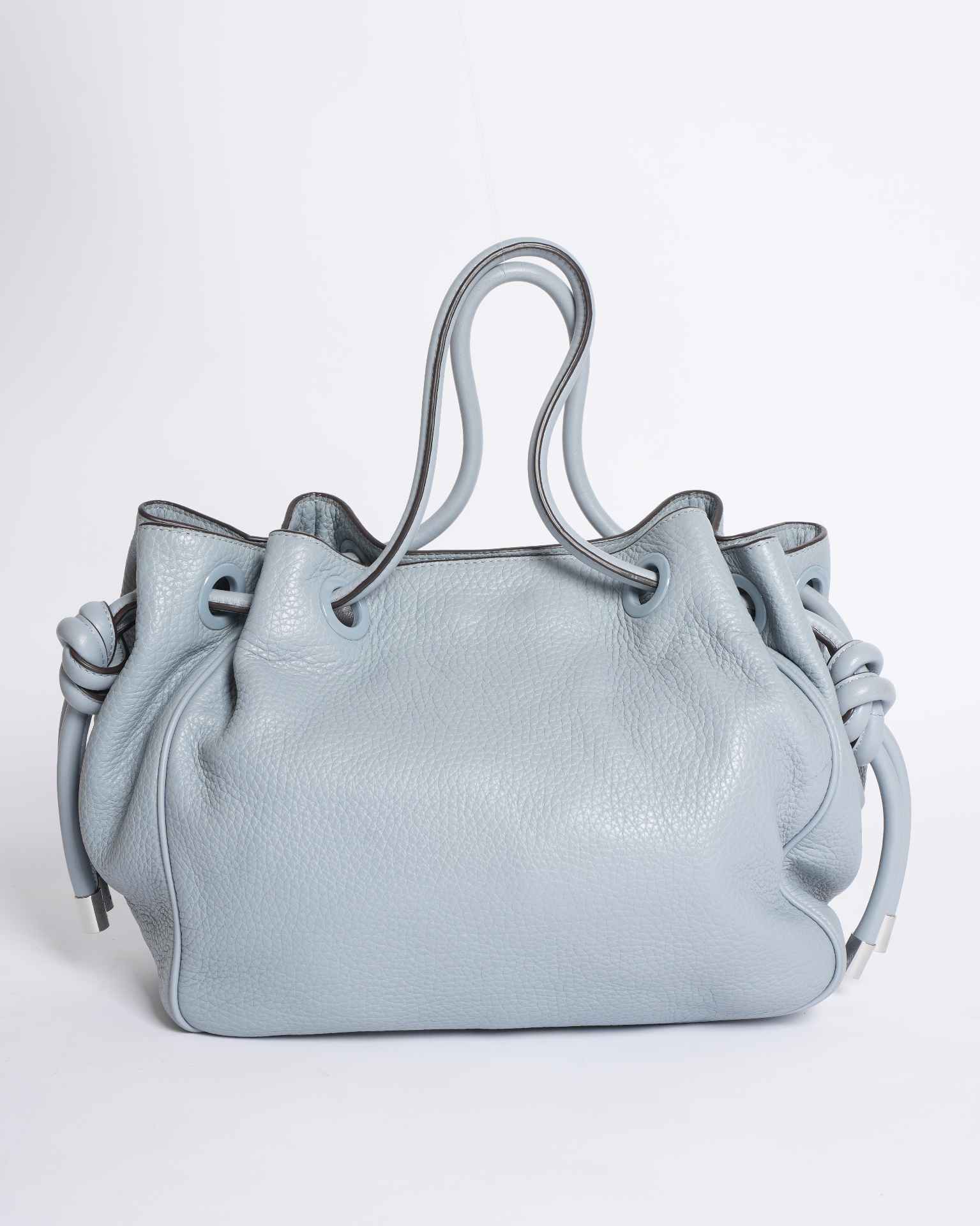 Michael Kors dusty blue shoulder bag