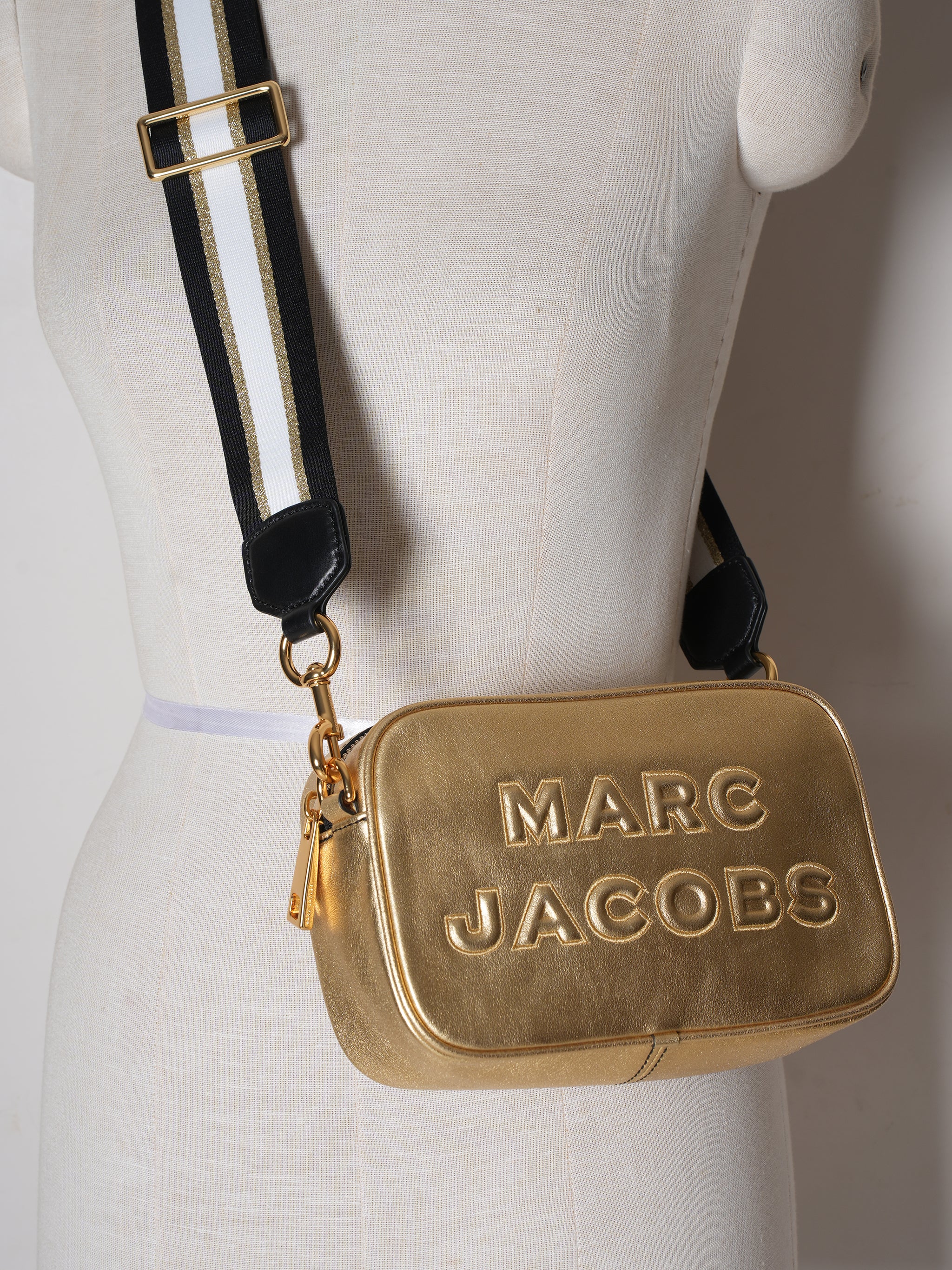 Marc Jacobs Gold Crossbody Bag