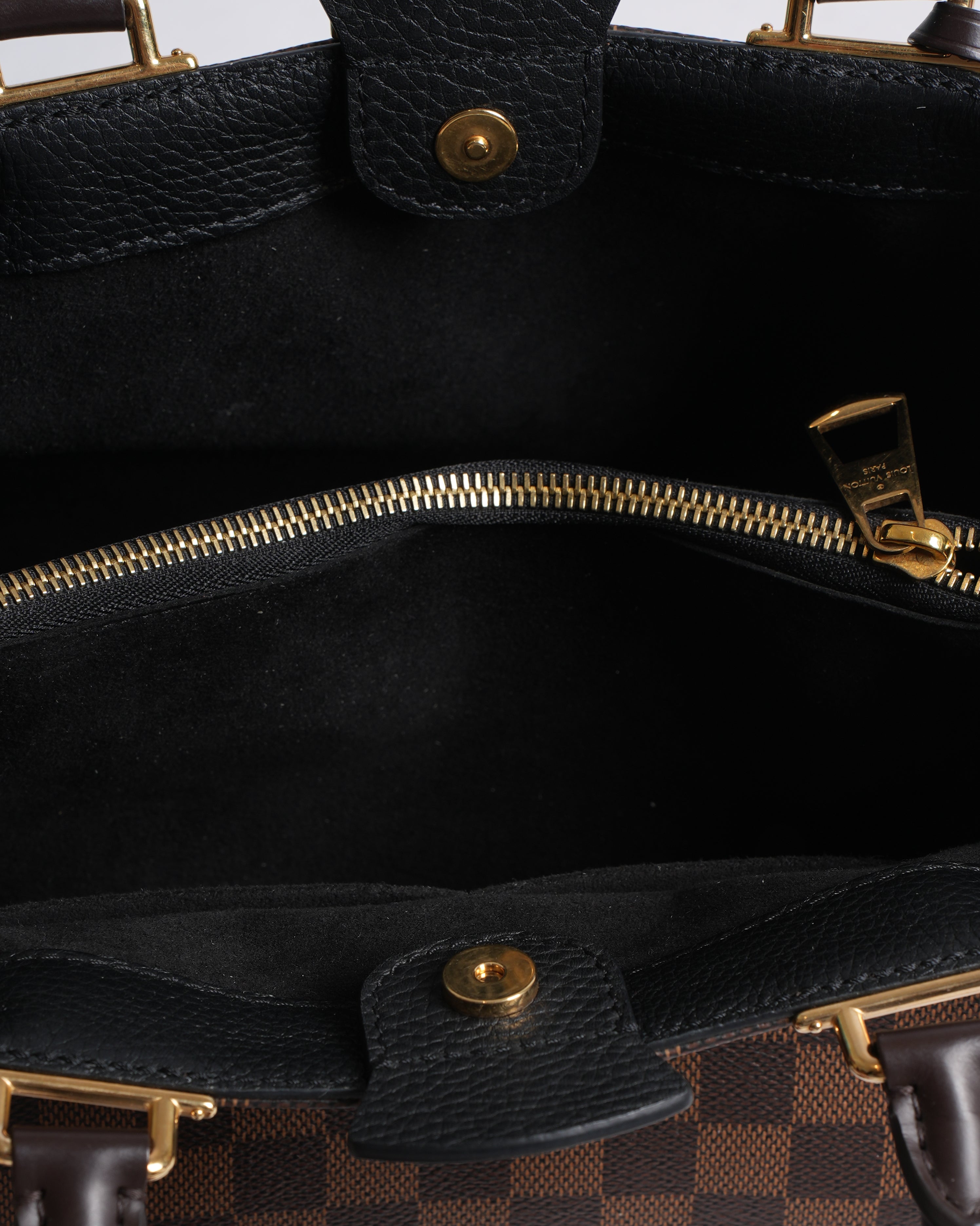 New Louis Vuitton Damier Ebene Brittany Satchel