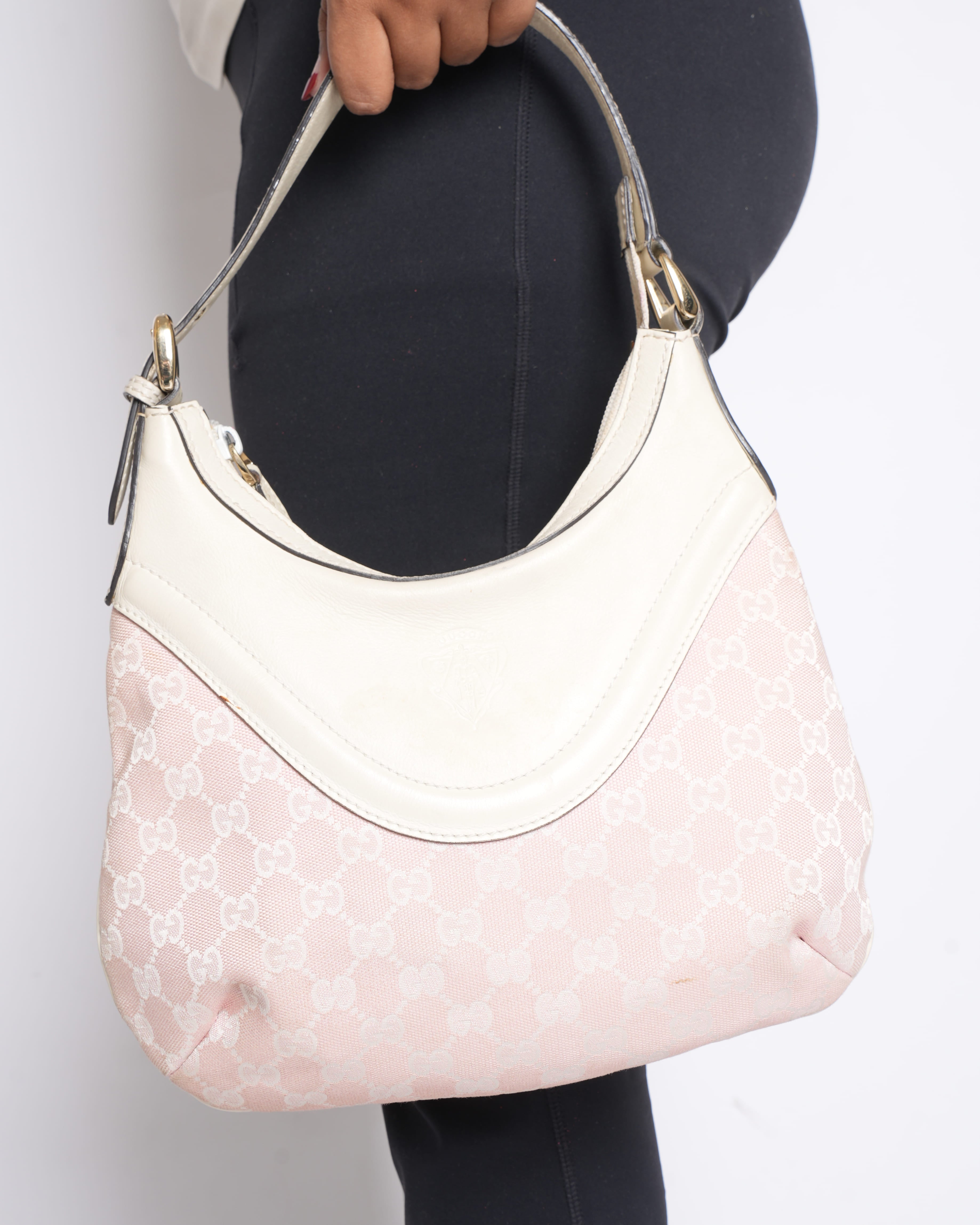 Gucci Canvas Shoulder Bag