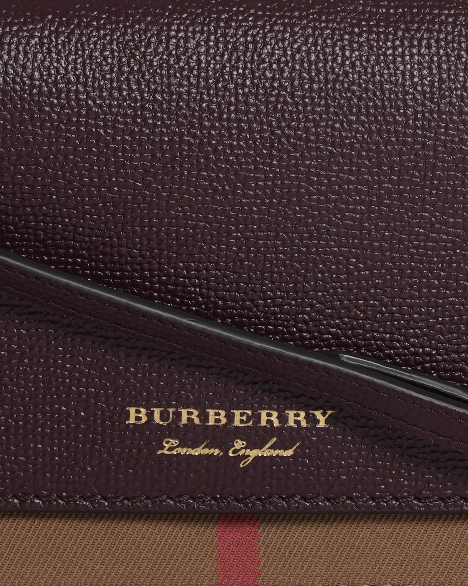Burberry Hampshire House Check Crossbody Bag