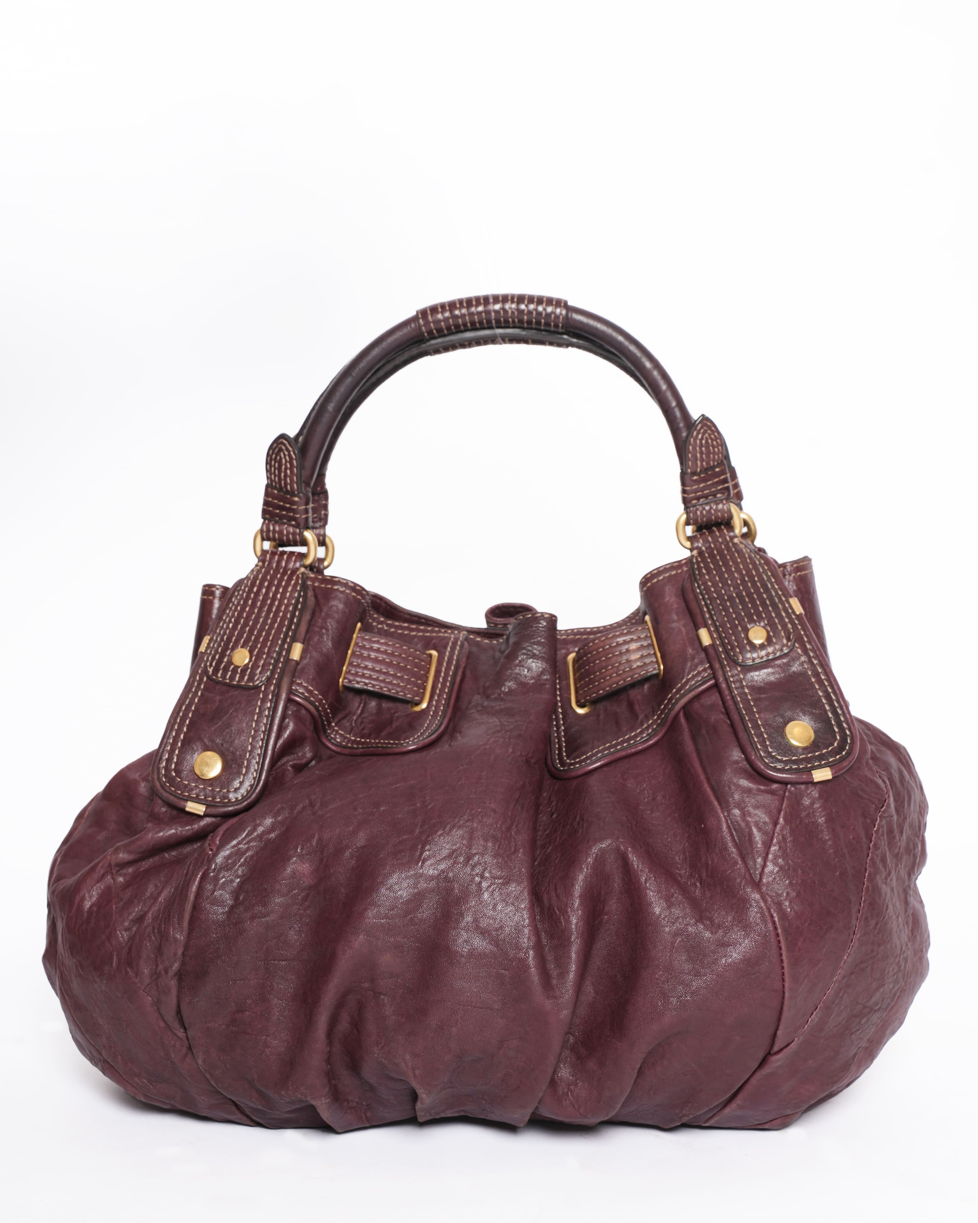 Juicy Couture Top Handle Bag In Maroon