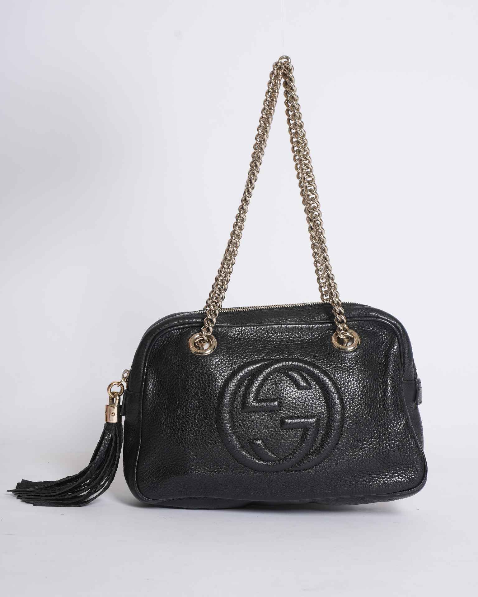 Gucci Soho Small Bowler BagIn Black
