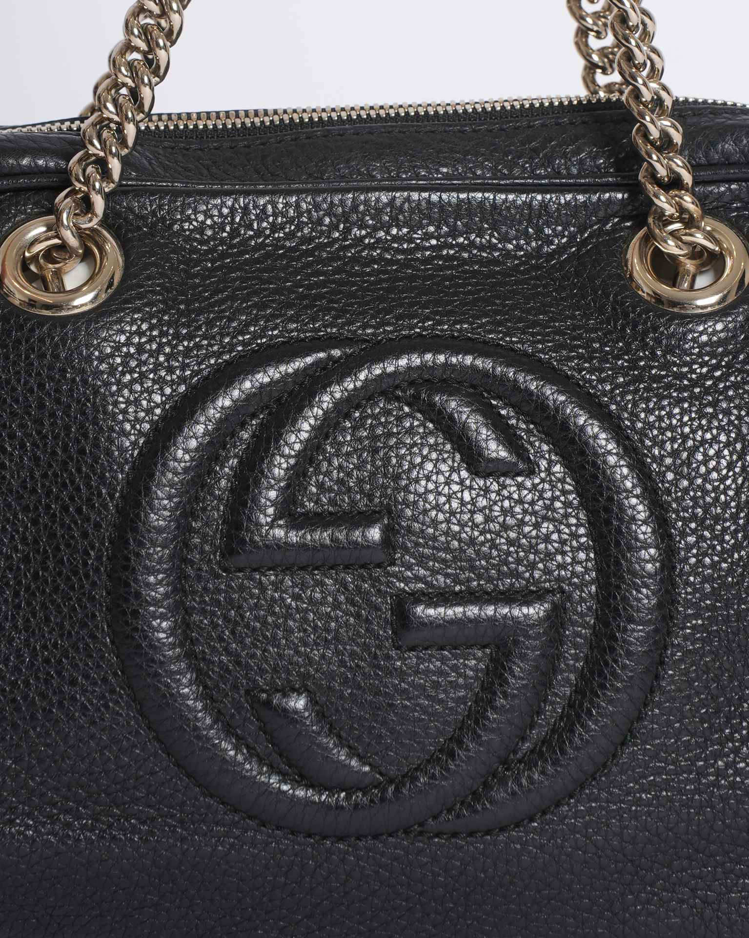 Gucci Soho Small Bowler BagIn Black