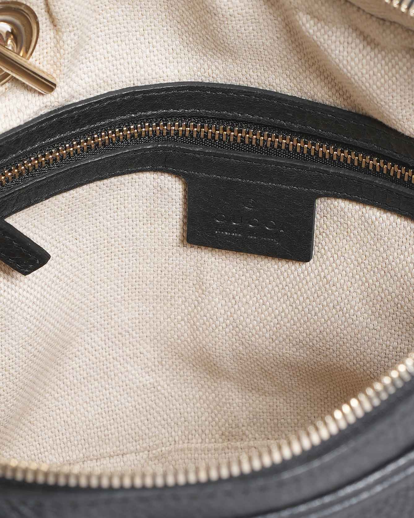 Gucci Soho Small Bowler BagIn Black